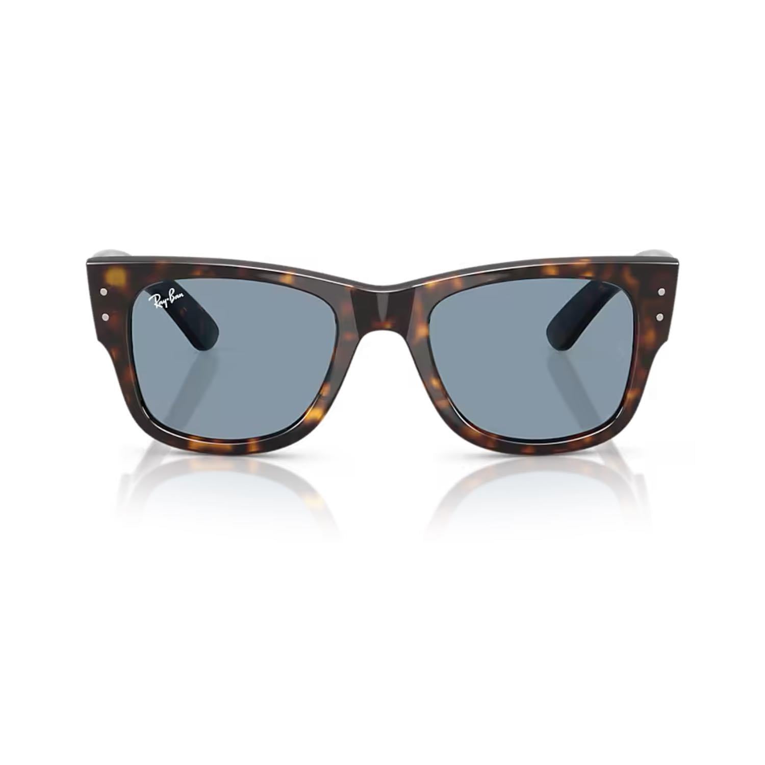 Ray-Ban RB 0840S 90256 51 Mega Wayfarer Unisex Kare Kırçıllı Kahverengi Kemik Güneş Gözlüğü