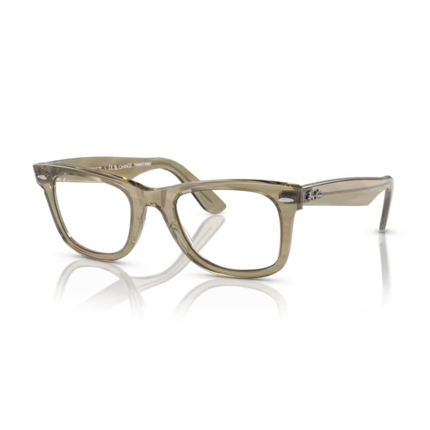 Ray Ban RB 2140 1387GG 50 Photochromic Unisex Kare Çok Renkli Kemik Güneş Gözlüğü