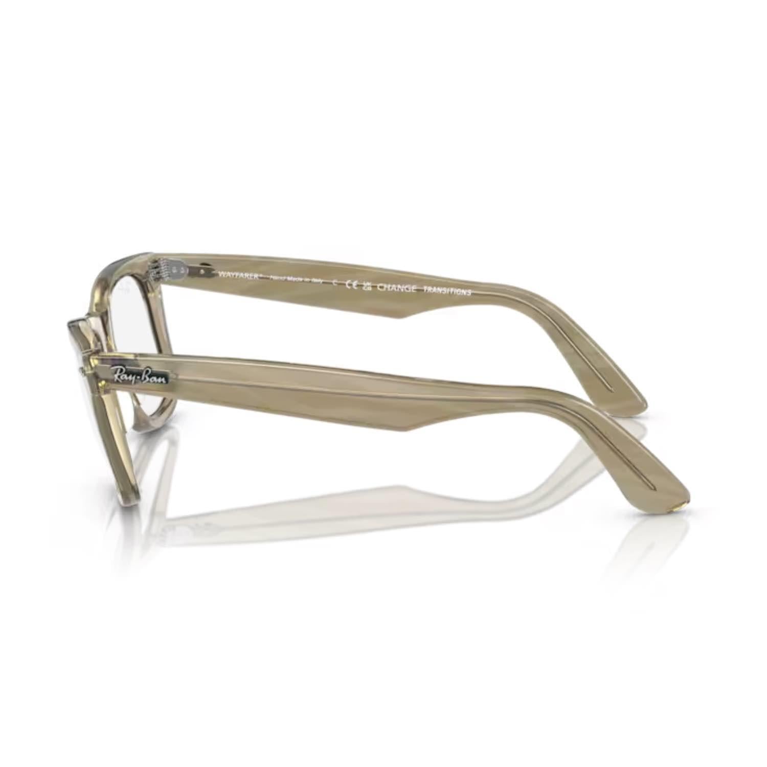 Ray Ban RB 2140 1387GG 50 Photochromic Unisex Kare Çok Renkli Kemik Güneş Gözlüğü