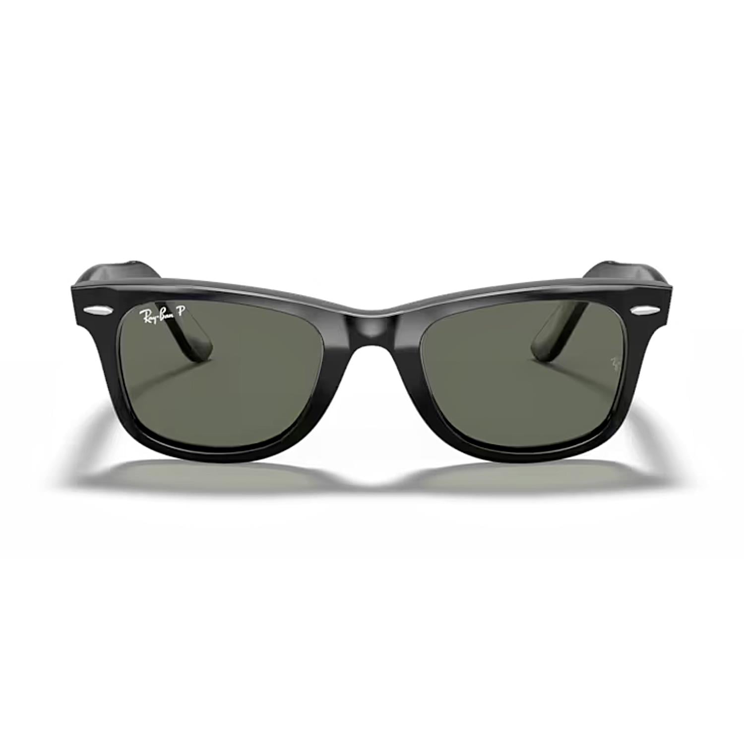 Ray-Ban RB 2140 90158 50 Wayfarer Polarize Unisex Siyah Kemik Güneş Gözlüğü