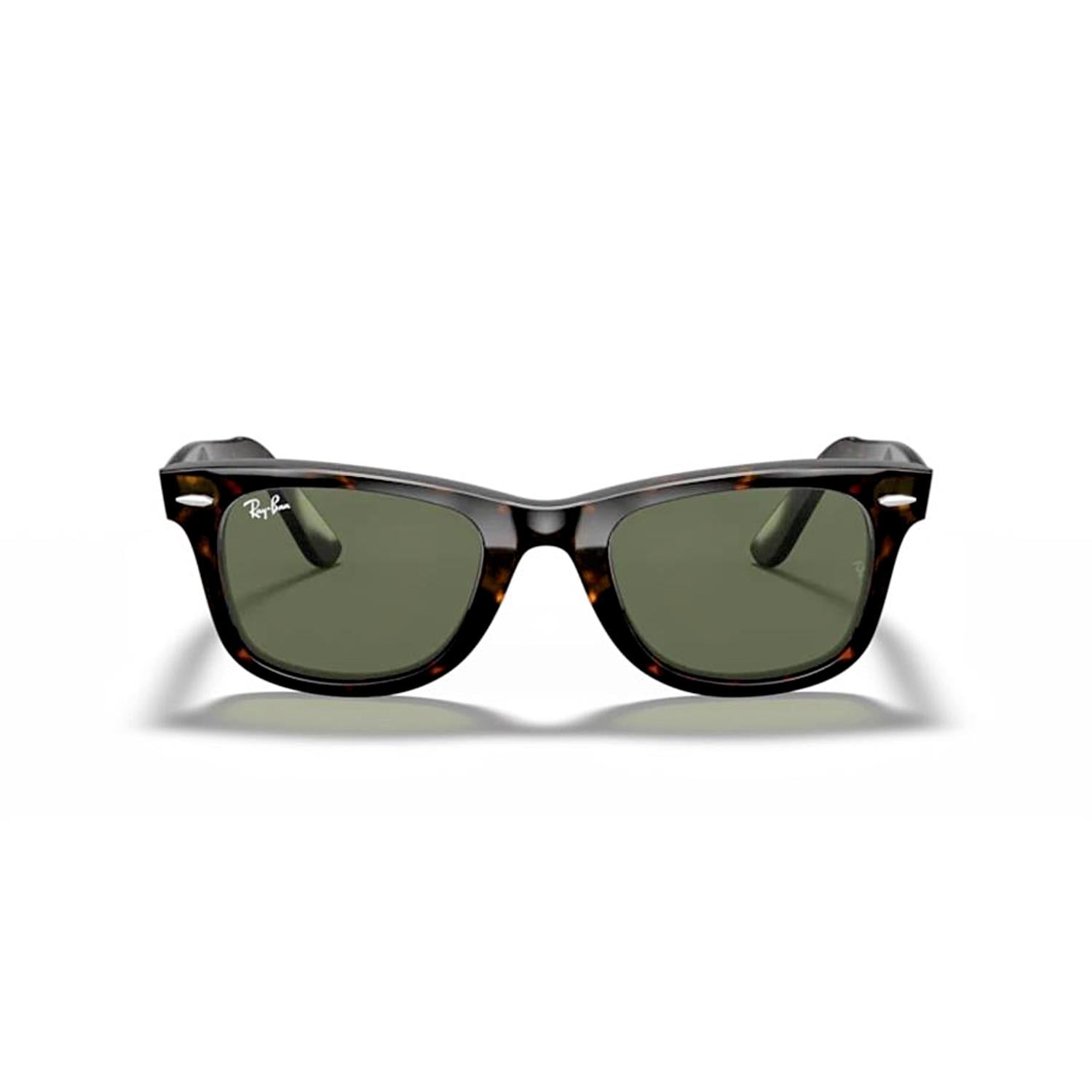 Ray-Ban RB 2140 902 50 Wayfarer Unisex Dikdörtgen Kırçıllı Kahverengi Kemik Güneş Gözlüğü