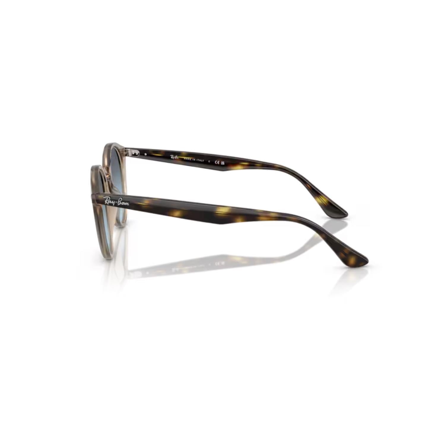 Ray-Ban RB 2180 6788V1 49 Unisex Oval Bej Şeffaf Kemik Güneş Gözlüğü