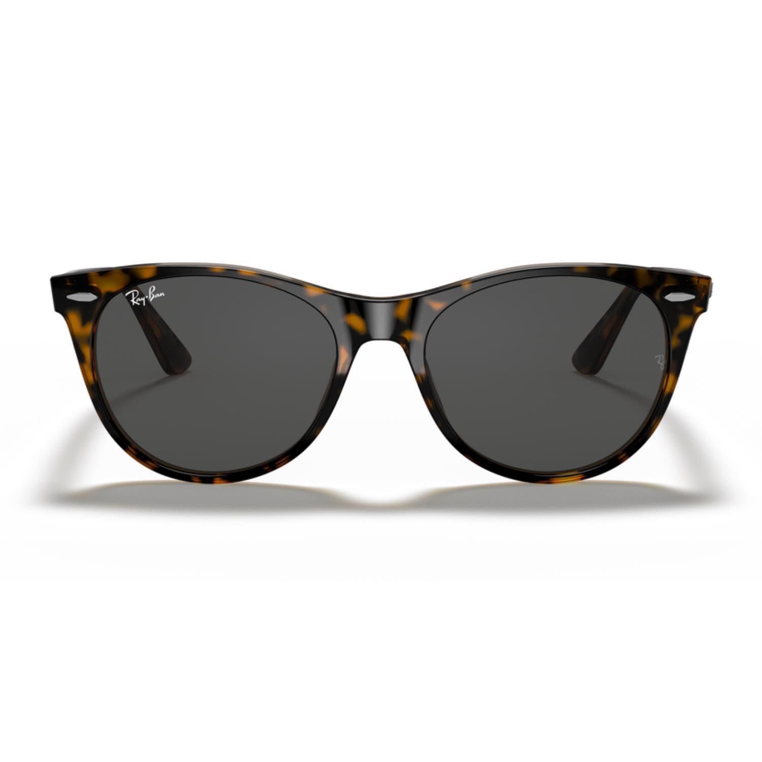 Ray-Ban RB 2185 1292B1 52 Unisex Geometrik Kırçıllı Kahverengi Kemik Güneş Gözlüğü