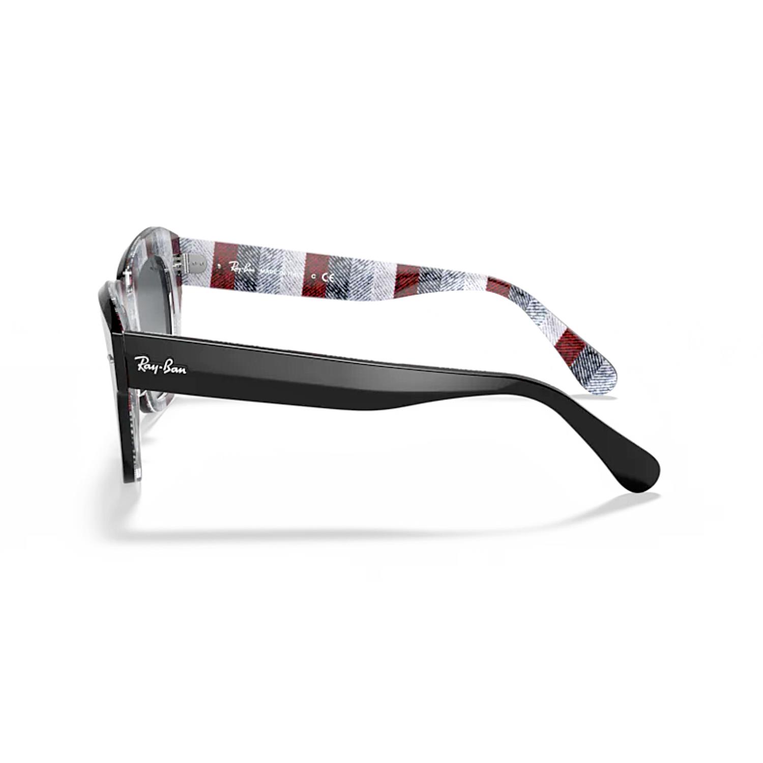 Ray-Ban RB 2186 13183A 49 State Street Unisex Siyah Kemik Güneş Gözlüğü 