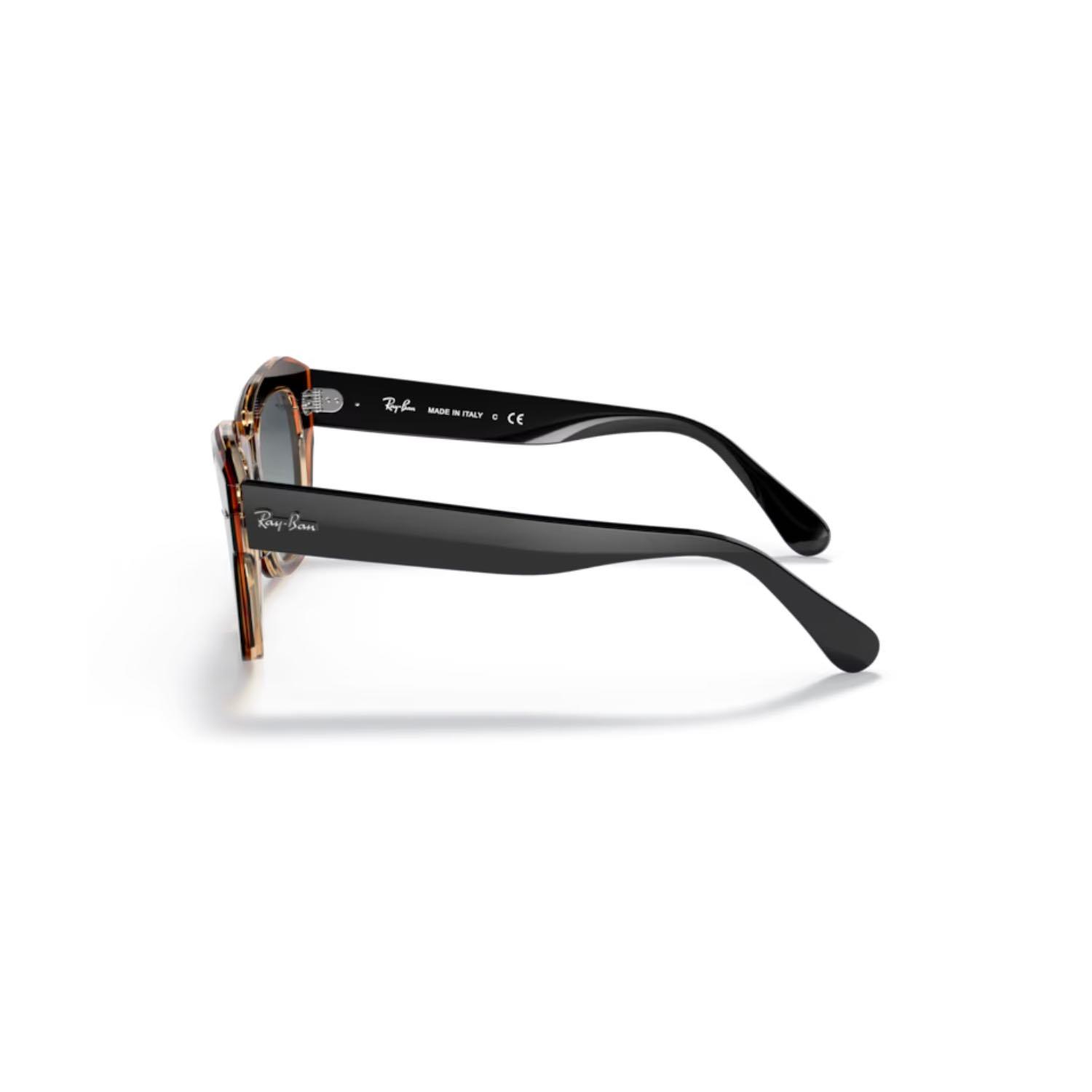 Ray-Ban RB 2186 132241 52 State Street Kadın Cat Eye Siyah Kemik Güneş Gözlüğü