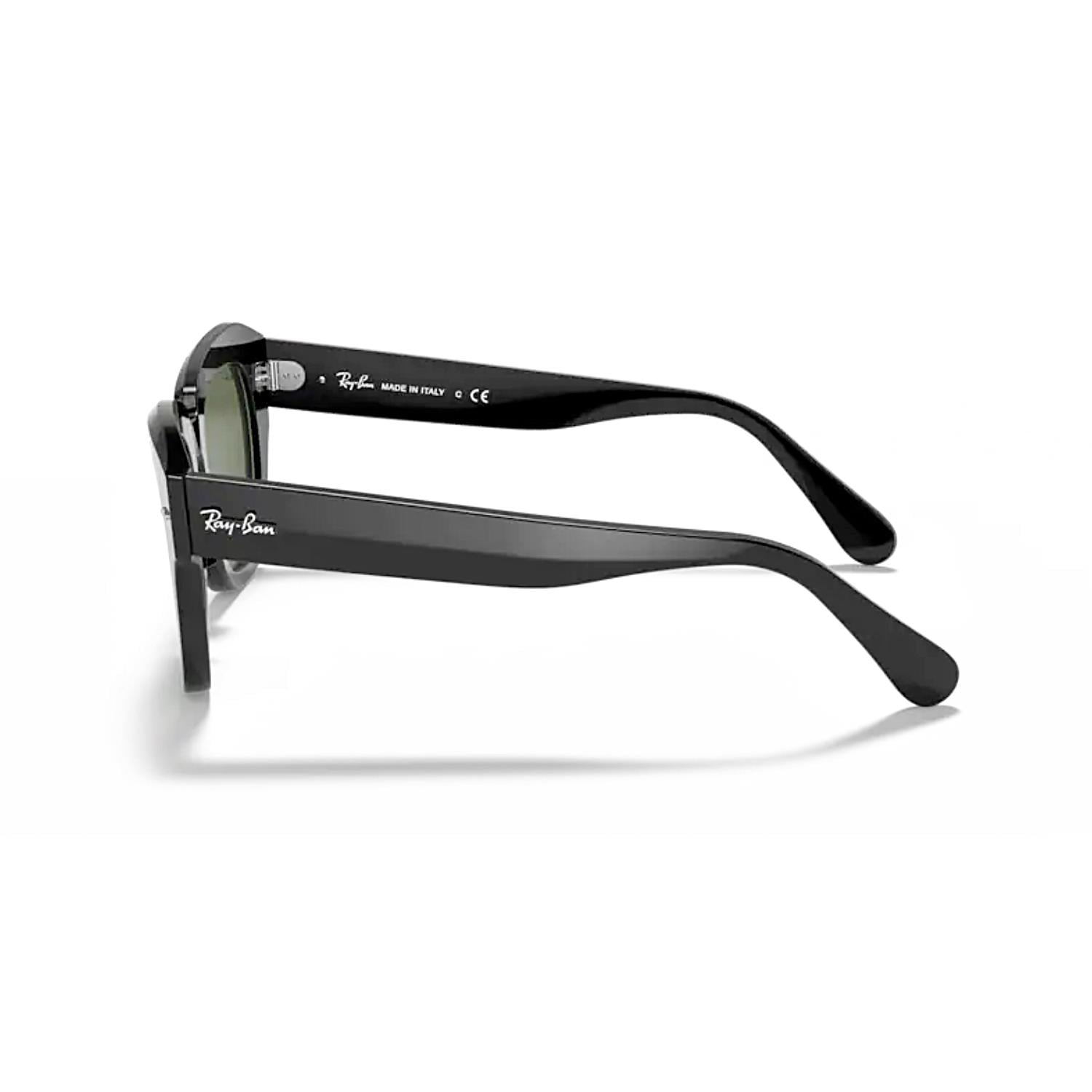 Ray-Ban RB 2186 90158 52 State Street Unisex Polarize Siyah Güneş Gözlüğü