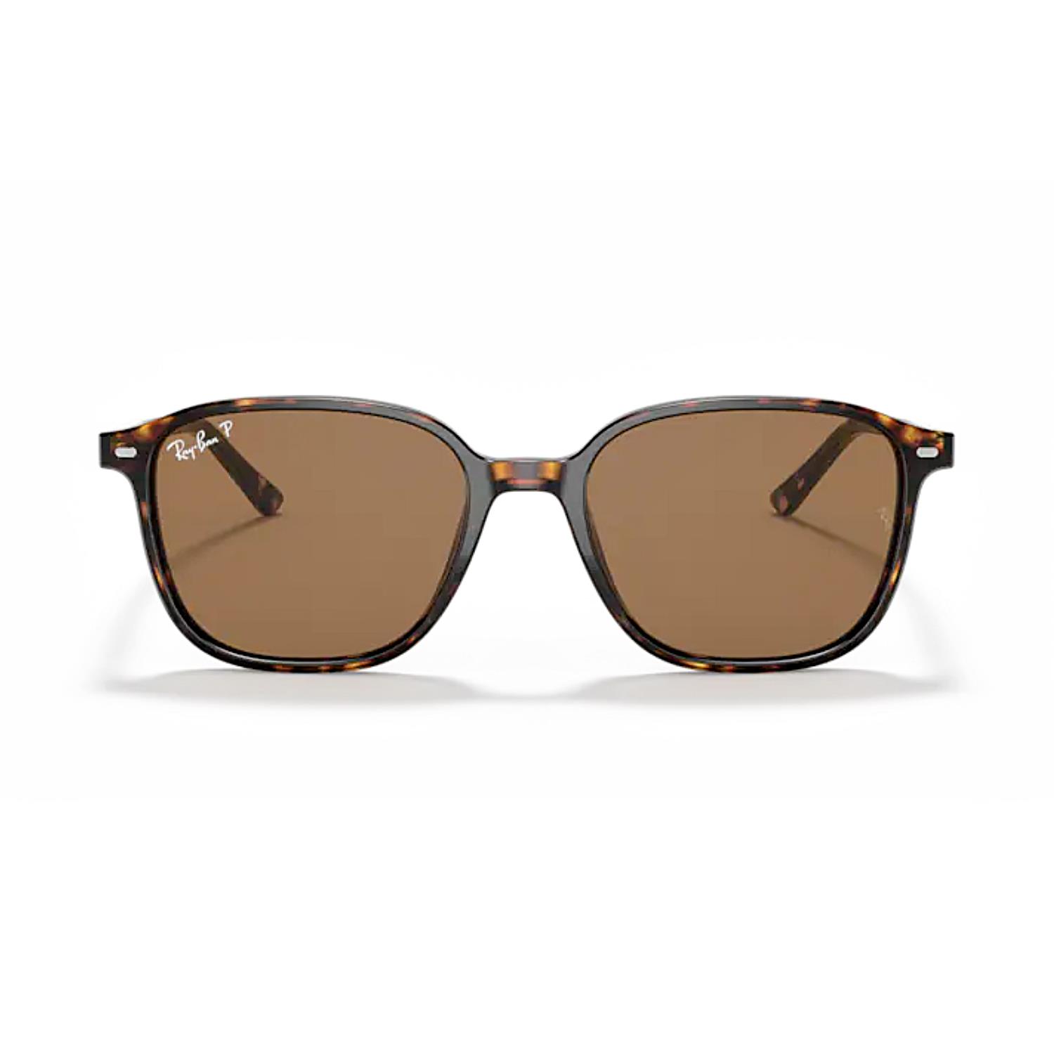 Ray-Ban RB 2193 90257 55 Leonard Unisex Polarize Kahverengi Güneş Gözlüğü