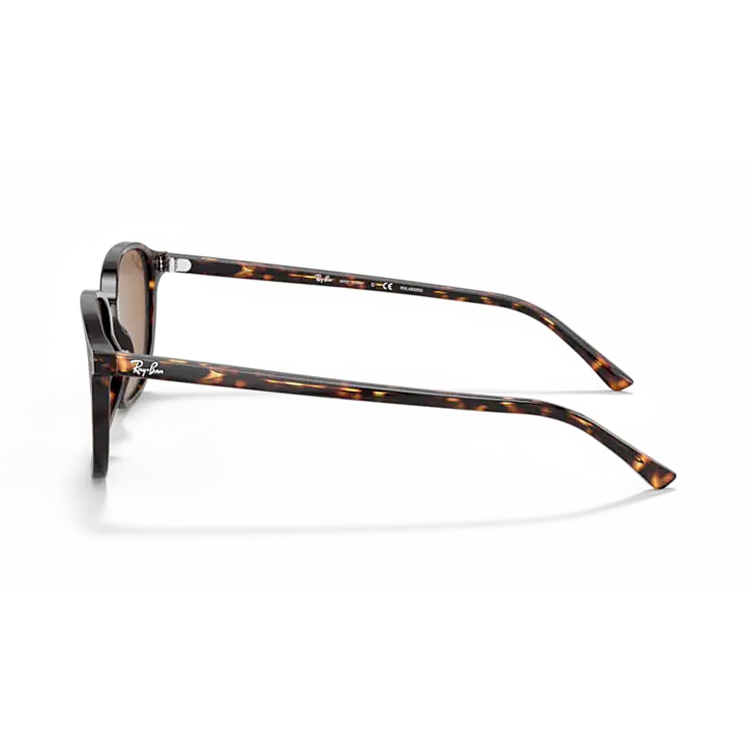 Ray-Ban RB 2193 90257 55 Leonard Unisex Polarize Kahverengi Güneş Gözlüğü
