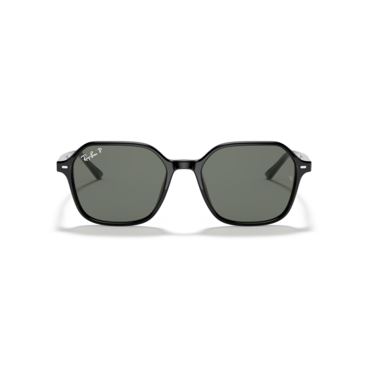 Ray-Ban RB 2194 90158 53 John Unisex Polarize Siyah Kemik Güneş Gözlüğü