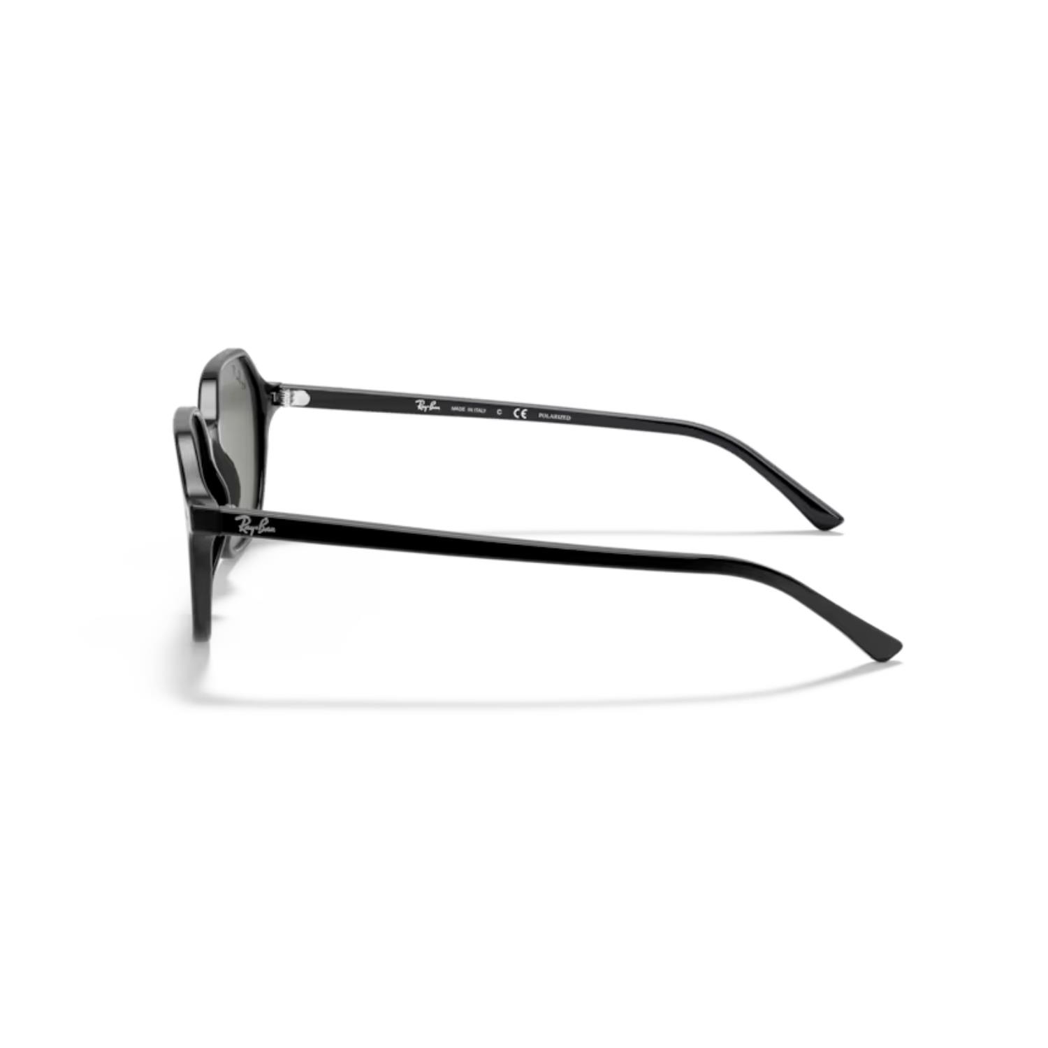Ray-Ban RB 2194 90158 53 John Unisex Polarize Siyah Kemik Güneş Gözlüğü