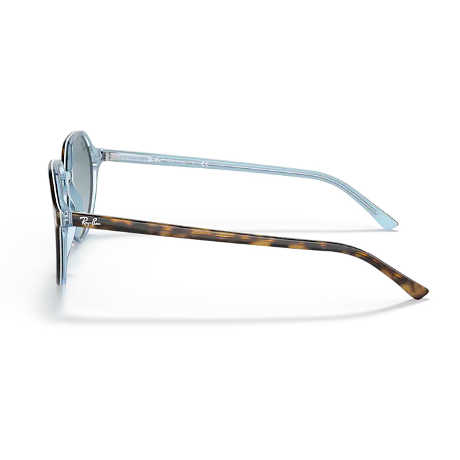 Ray-Ban RB 2195 13163M 55 Thalia Unisex Kahverengi Mavi Kemik Güneş Gözlüğü