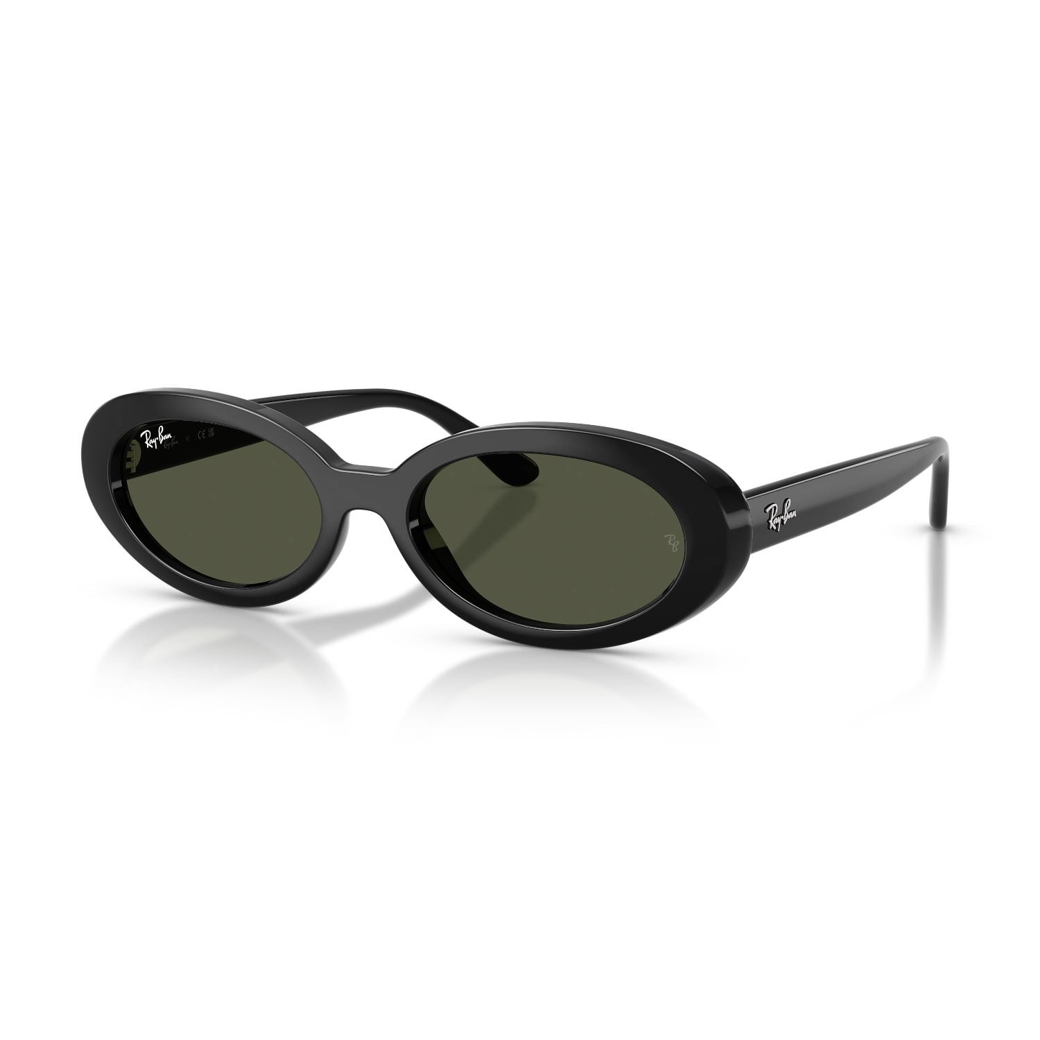 Ray-Ban RB 2223 90131 54 Kadın Oval Siyah Kemik Güneş Gözlüğü