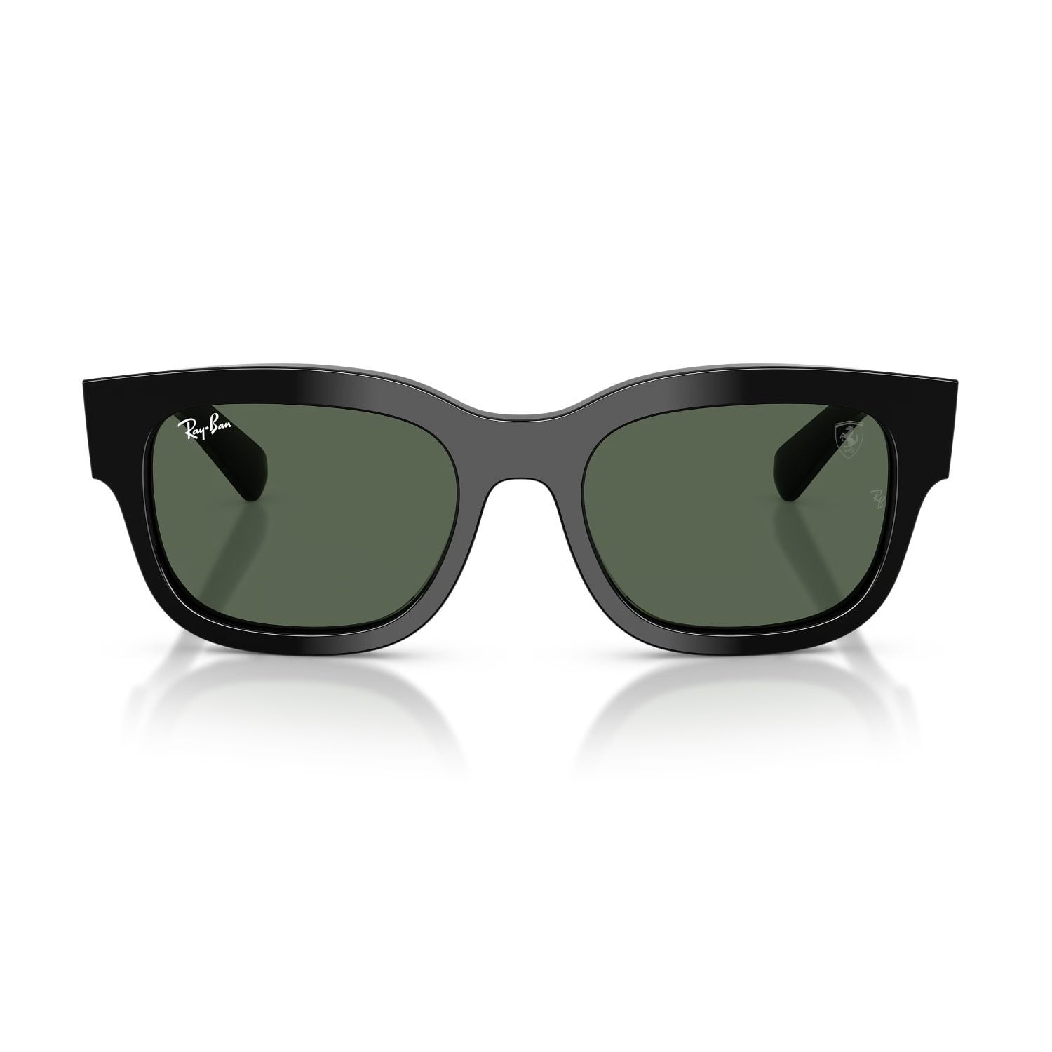 Ray-Ban RB 2228M F60171 53 Scuderia Ferrari Unisex Kare Siyah Kemik Güneş Gözlüğü