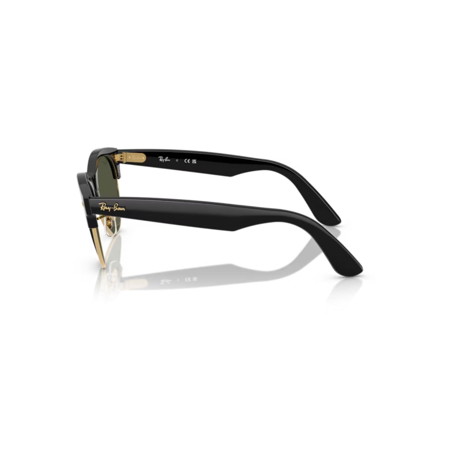Ray-Ban RB 2341 90131 51 Clubmaster Way Unisex Oval Siyah Kombine Güneş Gözlüğü