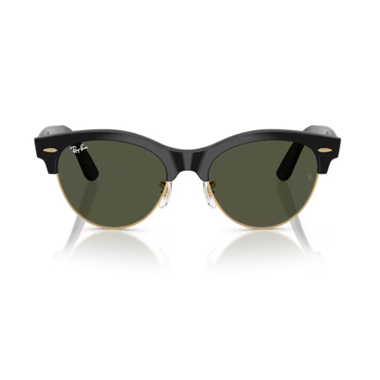 Ray-Ban RB 2341 90131 51 Clubmaster Way Unisex Oval Siyah Kombine Güneş Gözlüğü
