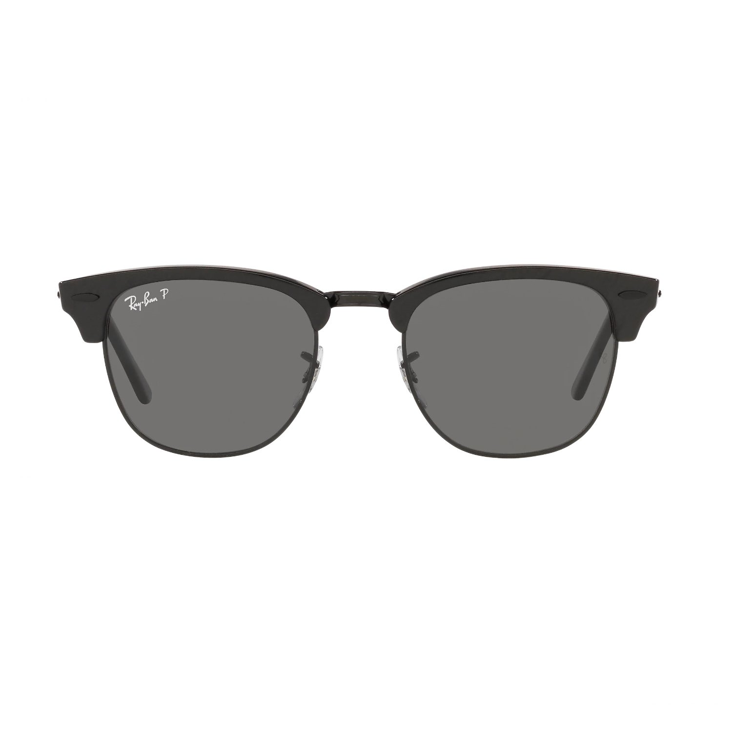 Ray-Ban RB 3016 130548 51 Clubmaster Unisex Polarize Siyah Kare Kemik Güneş Gözlüğü