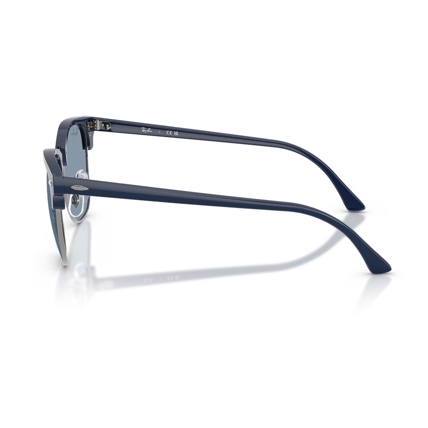 Ray-Ban RB 3016 687956 51 Clubmaster Unisex Kare Mavi Kemik Güneş Gözlüğü