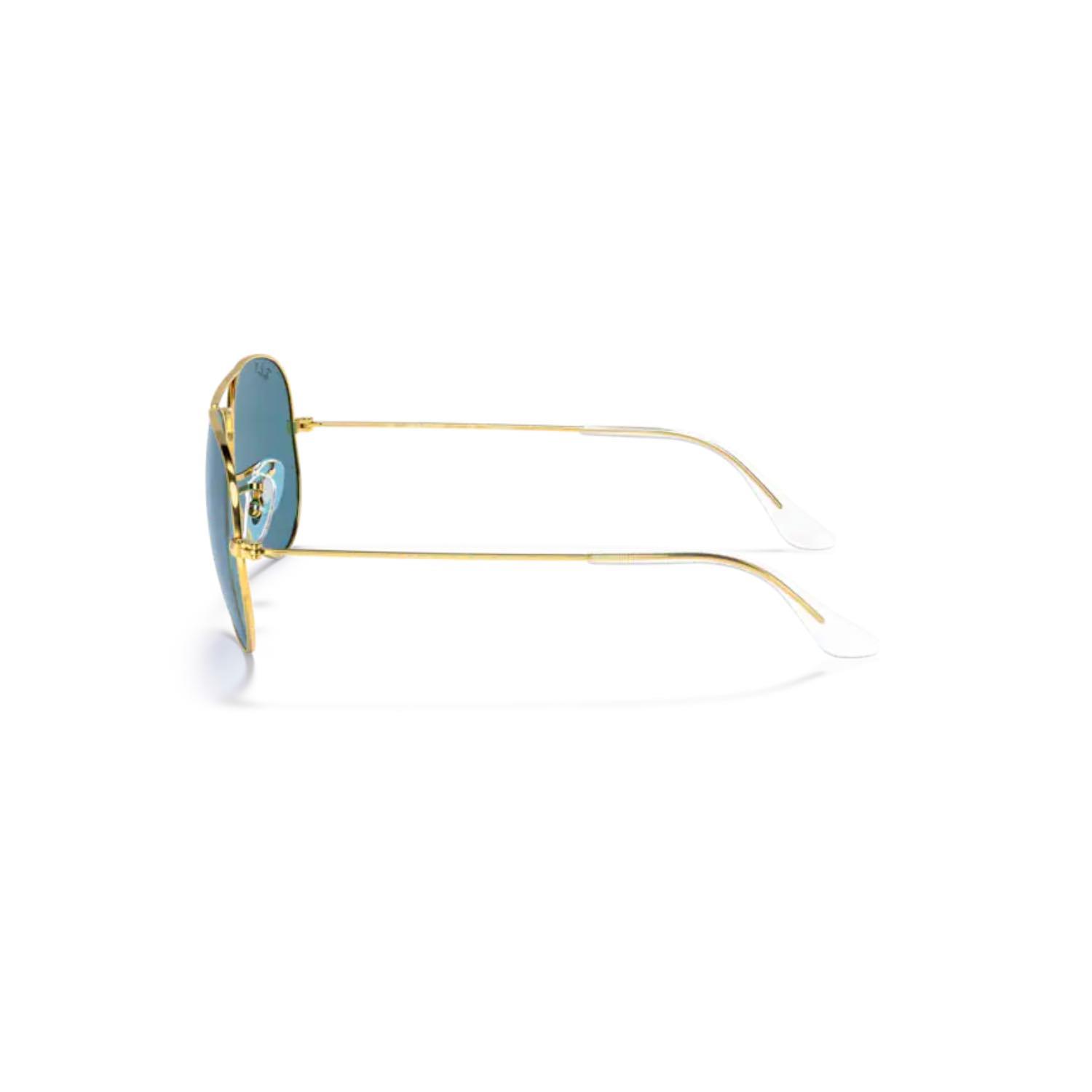 Ray-Ban RB 3025 9196S2 58 Aviator Large Metal Erkek Damla Gold Metal Güneş Gözlüğü