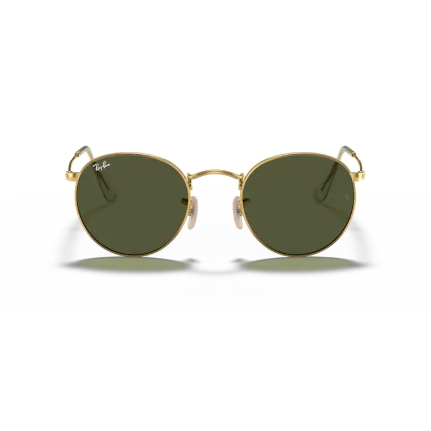 Ray-Ban RB 3447 001 53 Round Metal Unisex Altın Yuvarlak Metal Güneş Gözlüğü