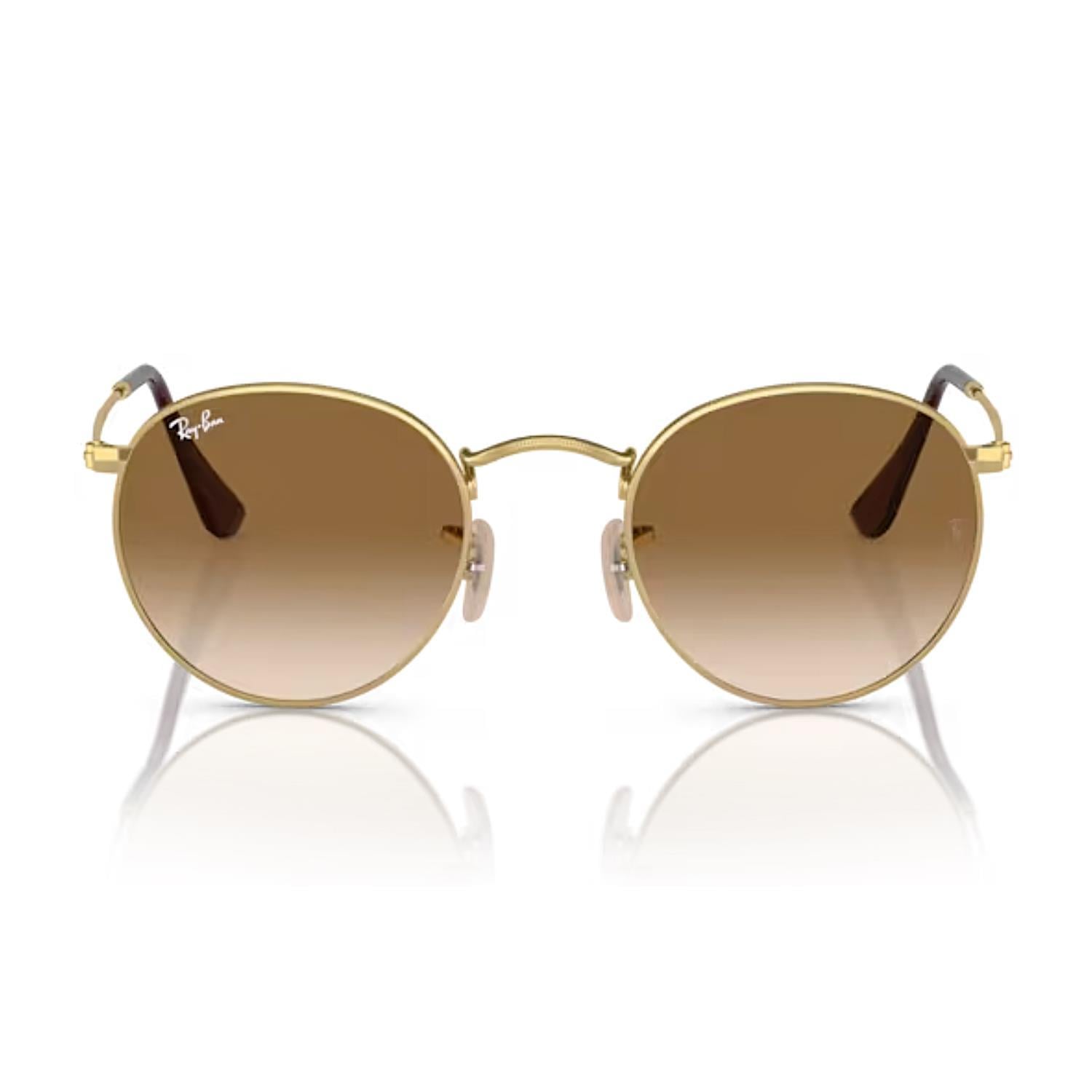 Ray-Ban RB 3447 00151 50 Unisex Altın Yuvarlak Metal Güneş Gözlüğü