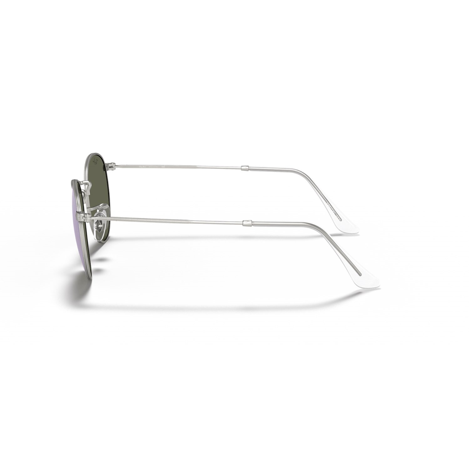 Ray-Ban RB 3447 01930 50 Unisex Yuvarlak Aynalı Gümüş Metal Güneş Gözlüğü