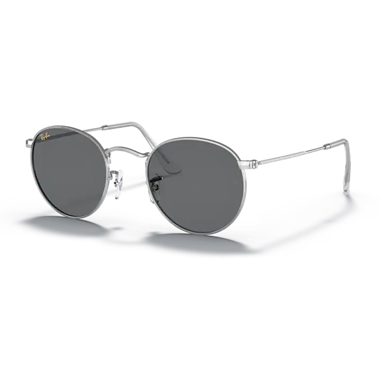 Ray-Ban RB 3447 9198B1 53 Round Metal Unisex Yuvarlak Gümüş Güneş Gözlüğü