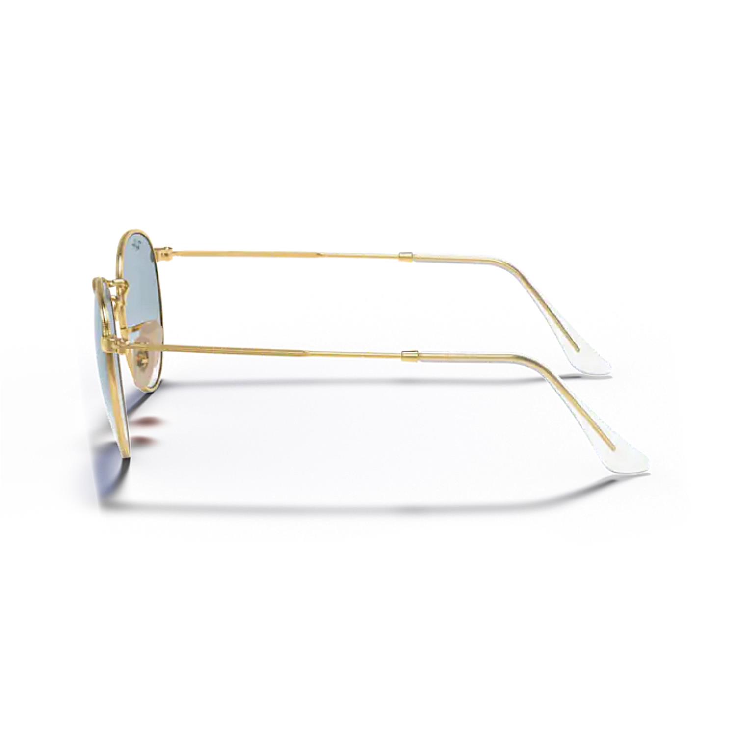 Ray-Ban RB 3447N 0013F 50 Round Metal Unisex Gold Yuvarlak Güneş Gözlüğü