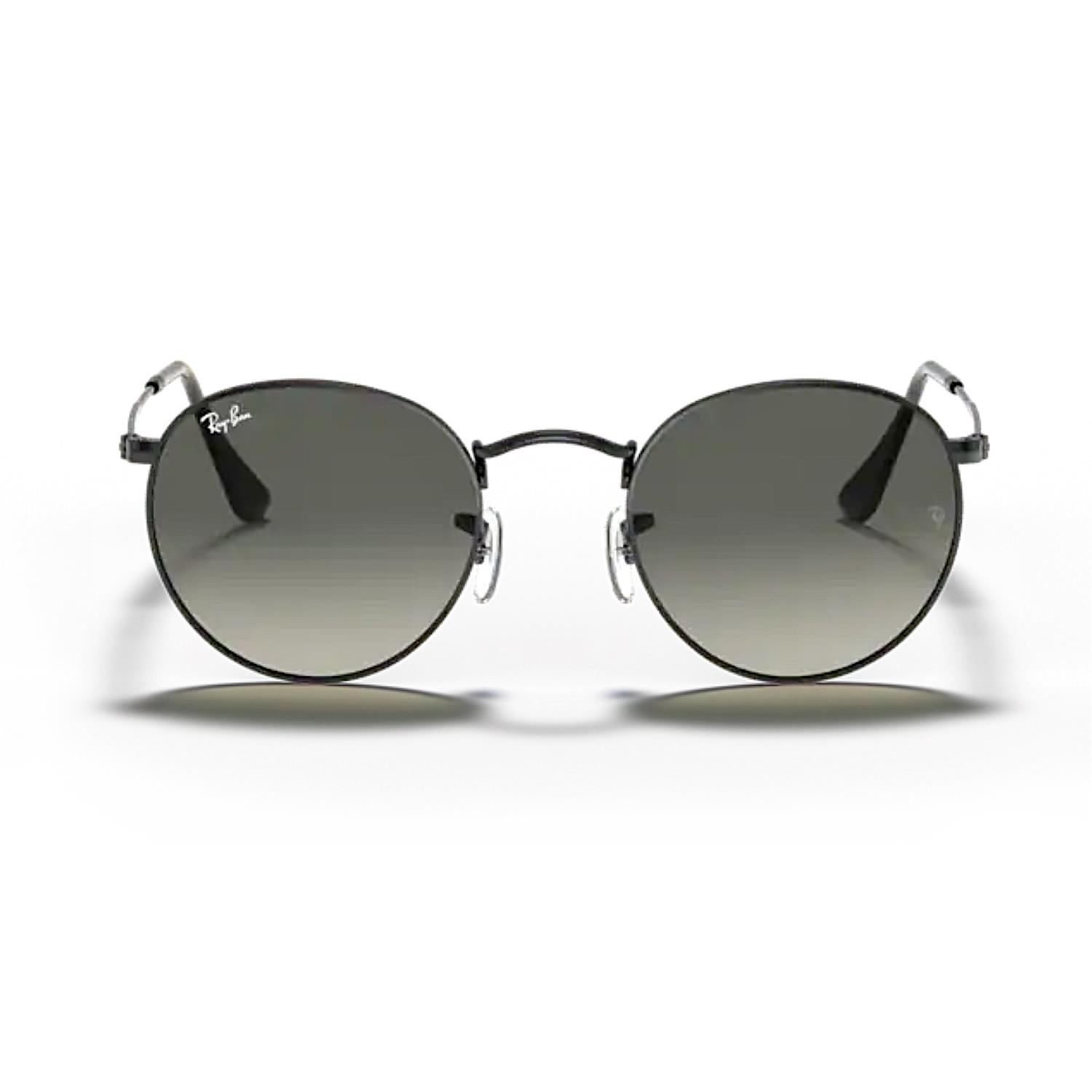 Ray-Ban RB 3447N 00271 50 Unisex Siyah Yuvarlak Metal Güneş Gözlüğü