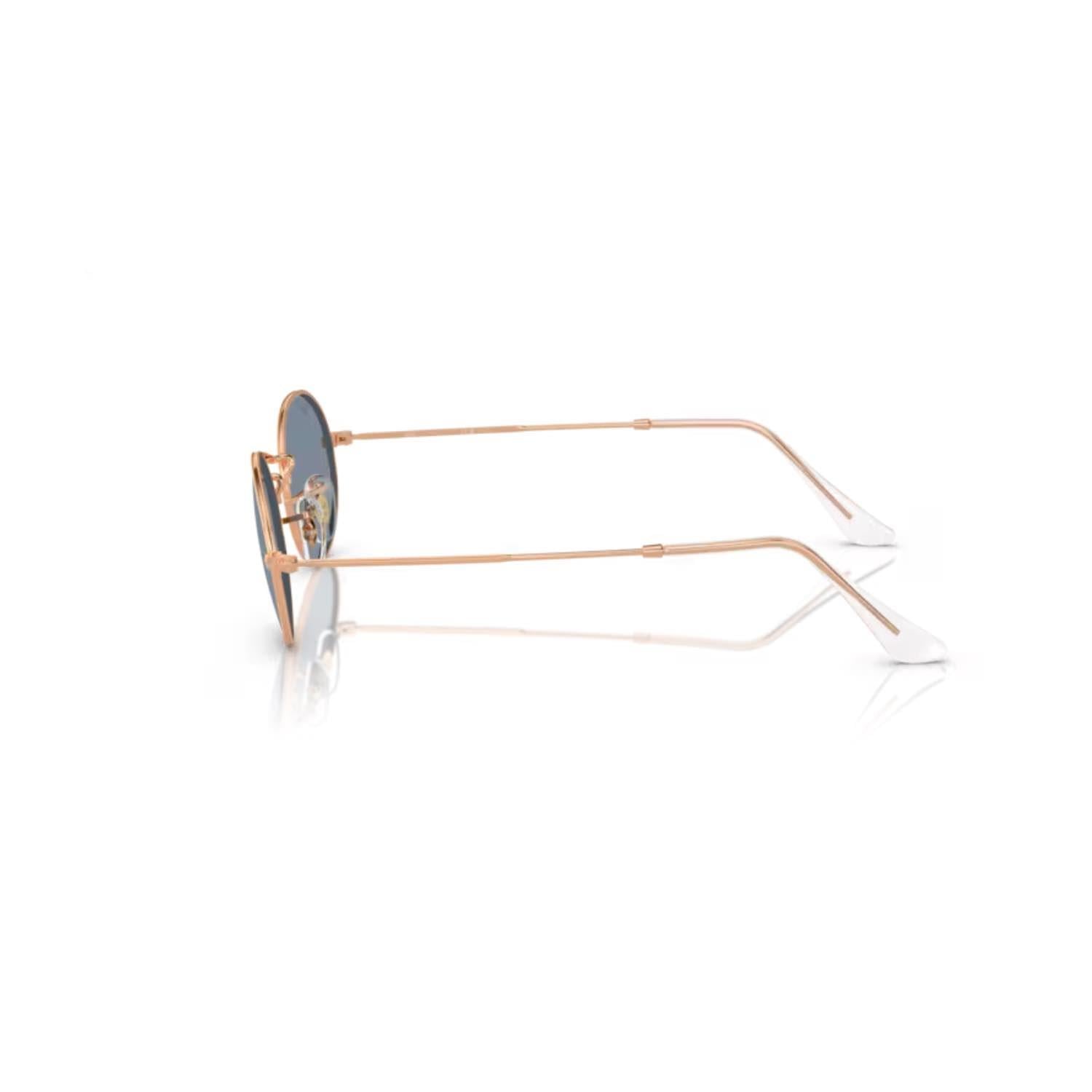 Ray-Ban RB 3547 9202S2 51 Unisex Oval Rose Gold Metal Güneş Gözlüğü