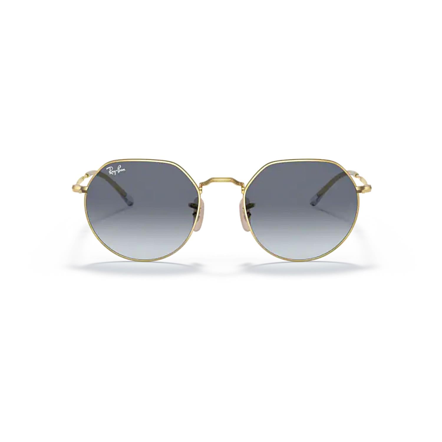 Ray-Ban RB 3565 00186 51 Jack Unisex Gold Metal Güneş Gözlüğü