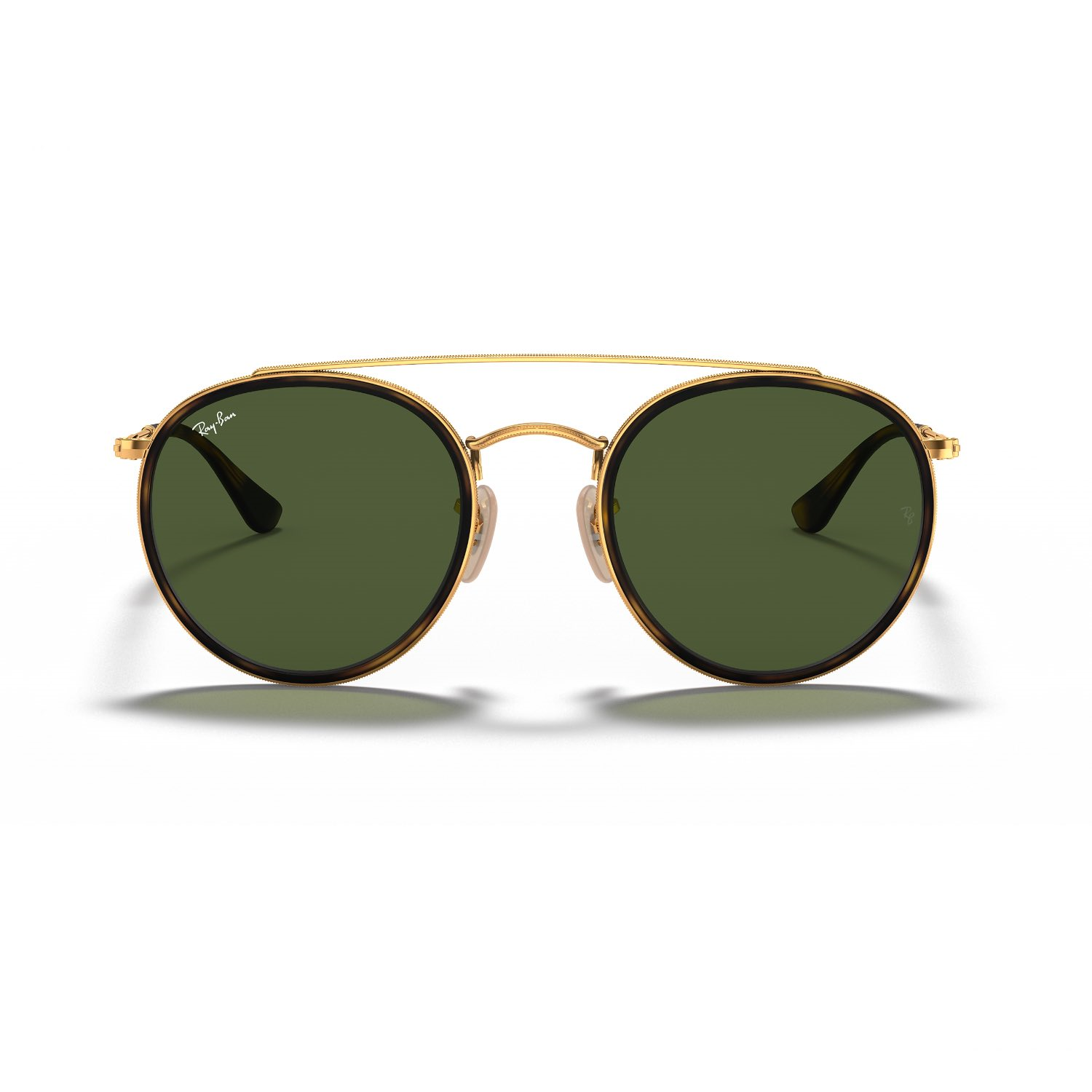 Ray-Ban RB 3647N 001 51 Unisex Yuvarlak Gold Metal Güneş Gözlüğü
