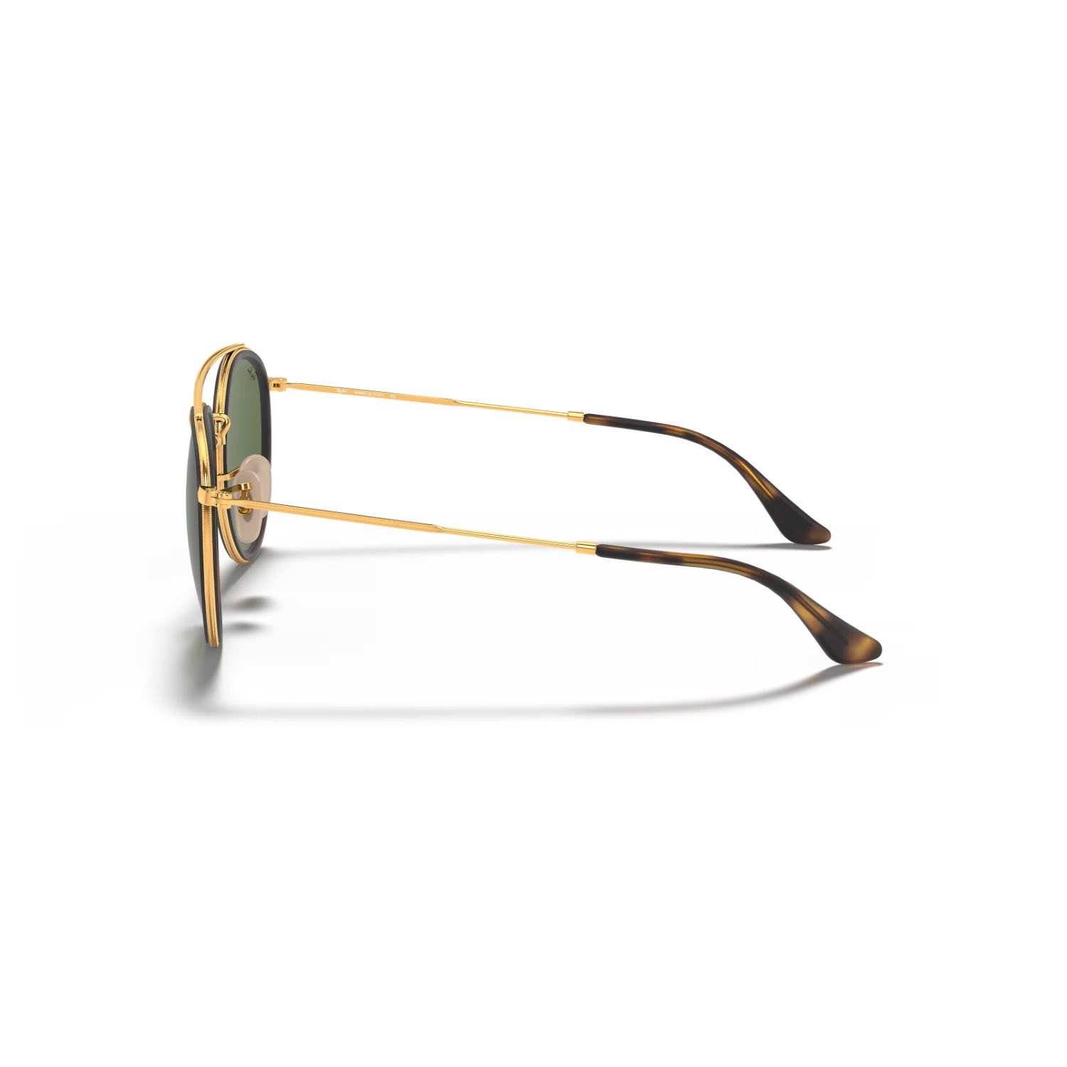 Ray-Ban RB 3647N 001 51 Unisex Yuvarlak Gold Metal Güneş Gözlüğü