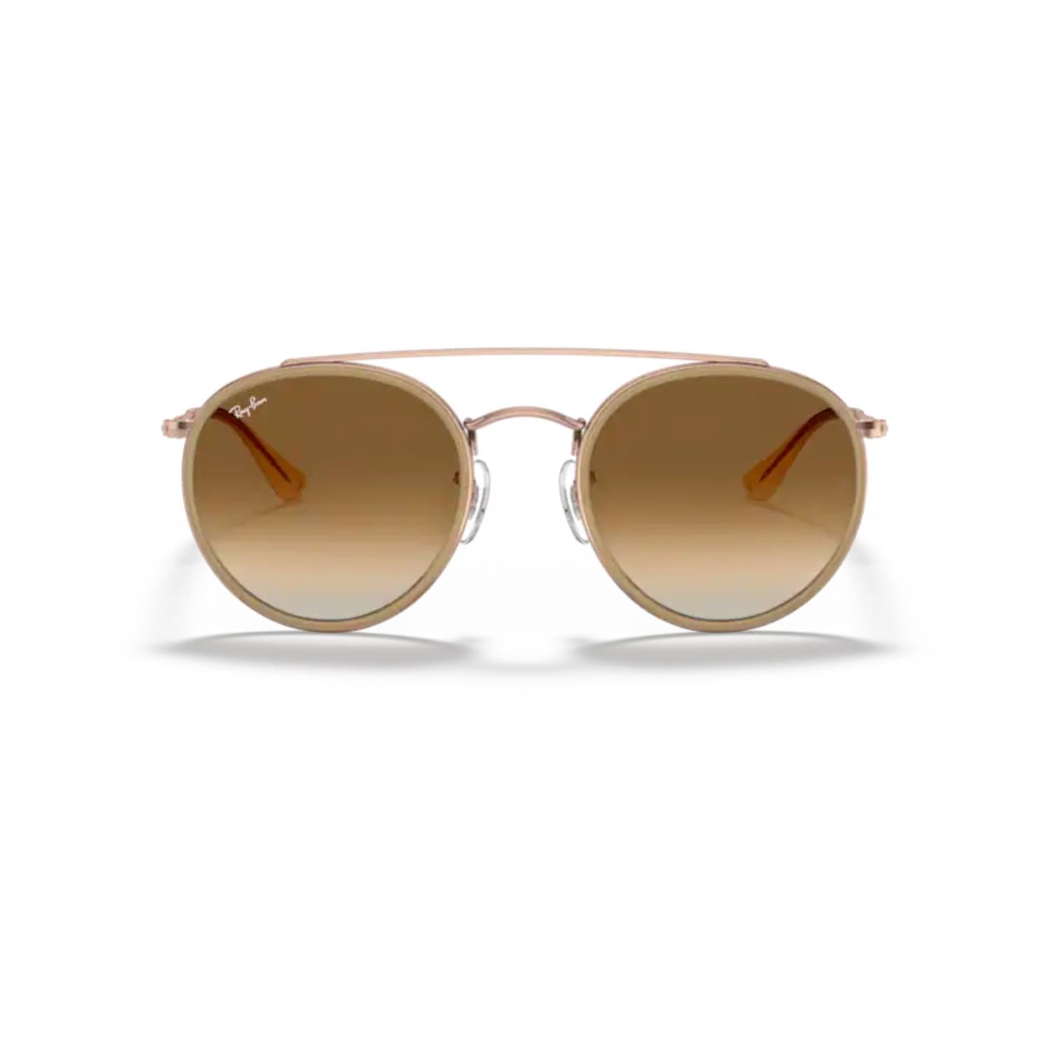 Ray-Ban RB 3647N 907051 51 Unisex Yuvarlak Bakır Metal Güneş Gözlüğü