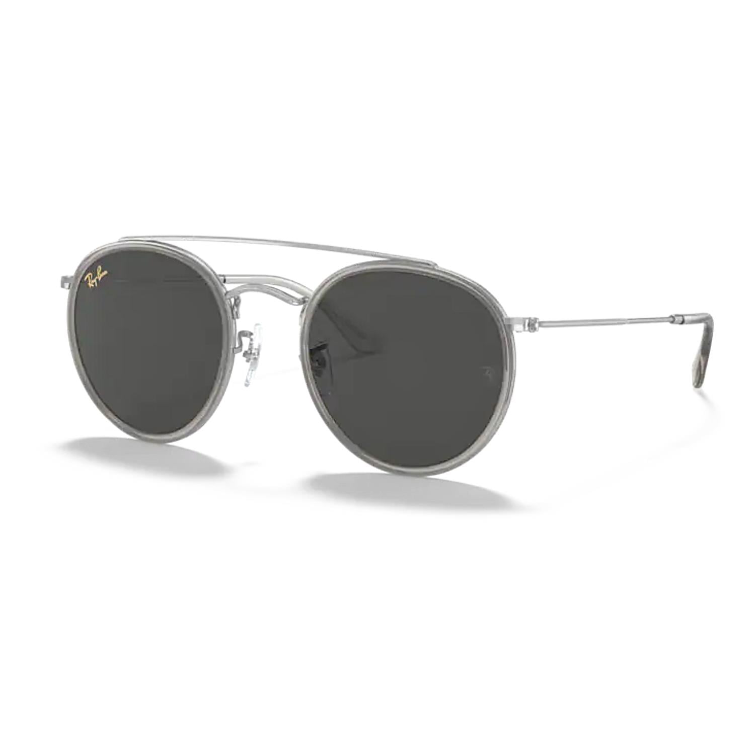 Ray-Ban RB 3647N 9211B1 51 Unisex Gri Yuvarlak Metal Güneş Gözlüğü