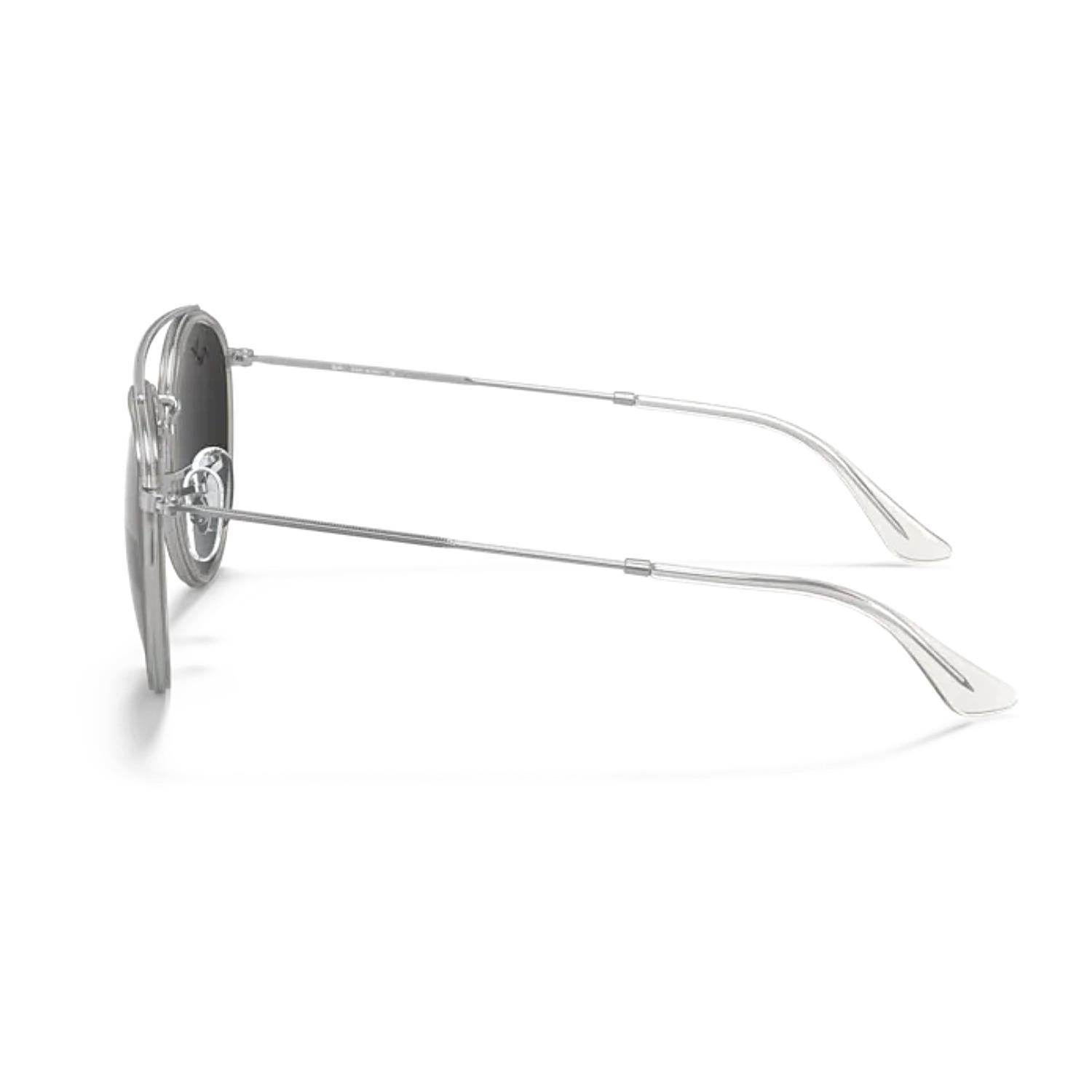 Ray-Ban RB 3647N 9211B1 51 Unisex Gri Yuvarlak Metal Güneş Gözlüğü