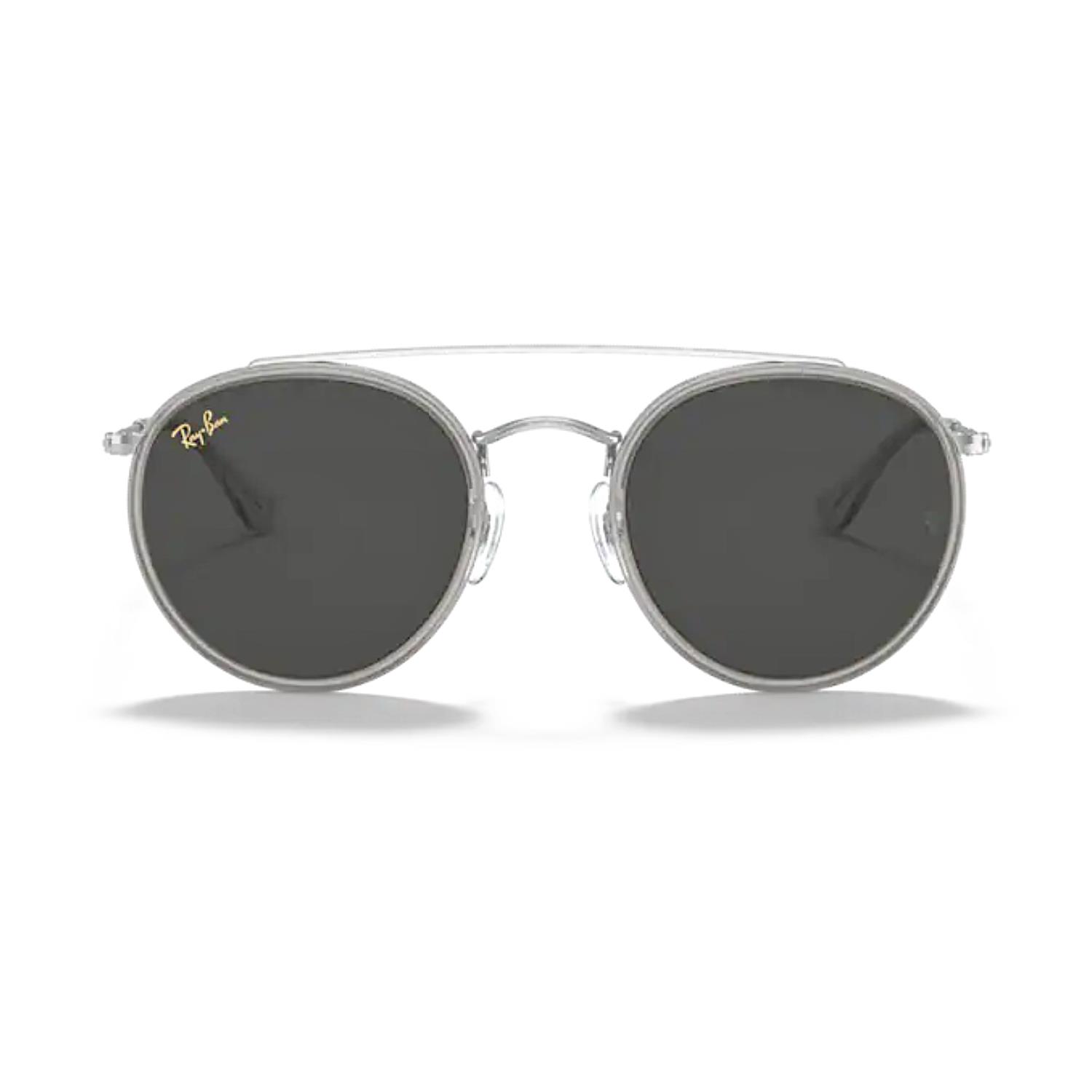 Ray-Ban RB 3647N 9211B1 51 Unisex Gri Yuvarlak Metal Güneş Gözlüğü