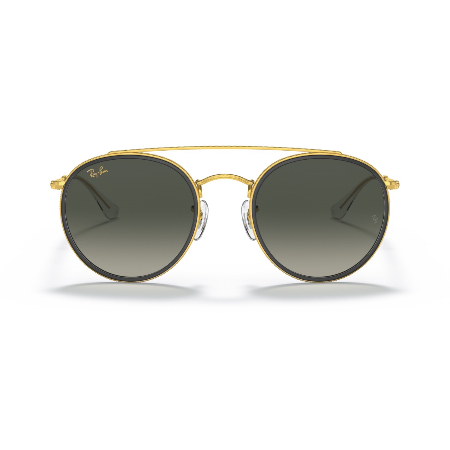 Ray-Ban RB 3647N 923871 51 Unisex Yuvarlak Degrade Gold Metal Güneş Gözlüğü