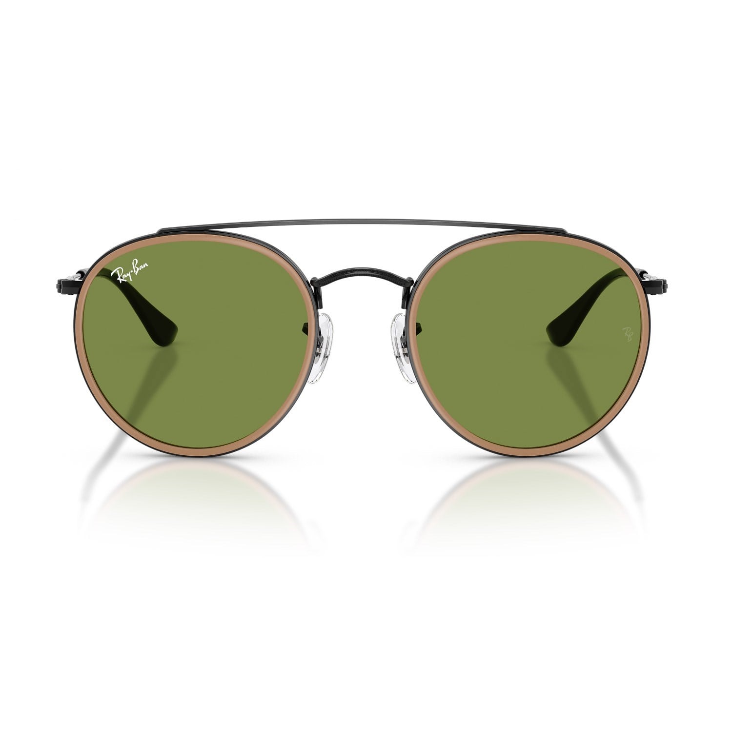 Ray-Ban RB 3647N 92794E 51 Unisex Yuvarlak Siyah Metal Güneş Gözlüğü