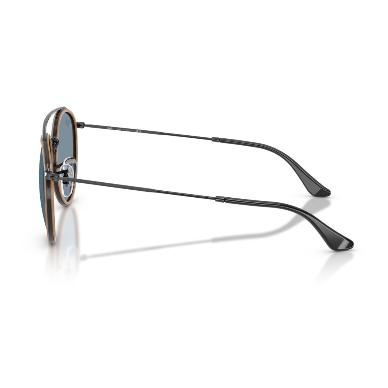 Ray-Ban RB 3647N 9279R5 51 Unisex Yuvarlak Siyah Metal Güneş Gözlüğü