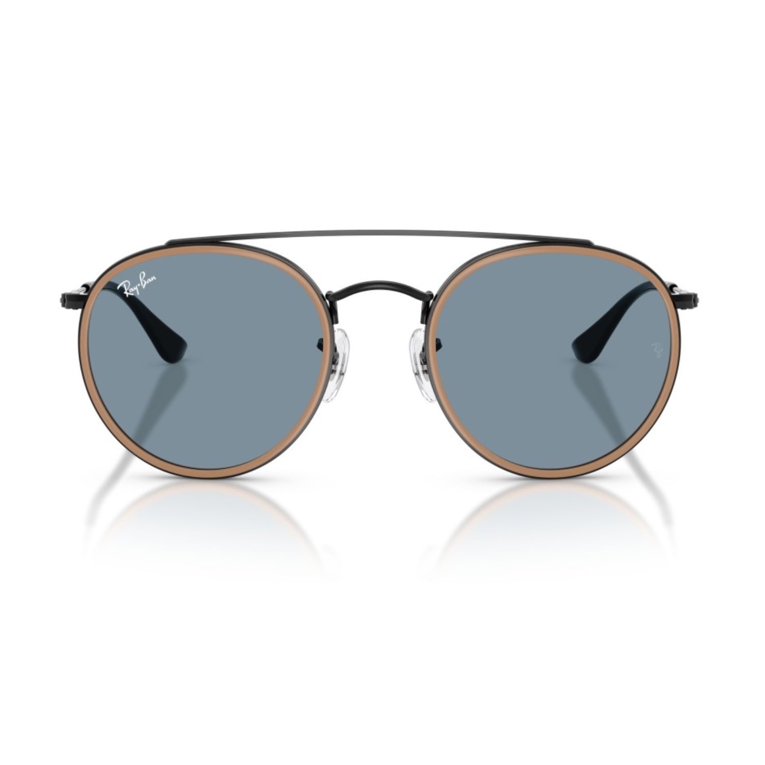 Ray-Ban RB 3647N 9279R5 51 Unisex Yuvarlak Siyah Metal Güneş Gözlüğü