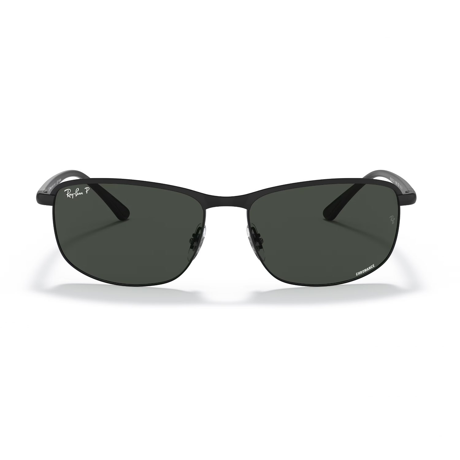 Ray-Ban RB 3671CH 186K8 60 Chromance Unisex Polarize Yastık Siyah Metal Güneş Gözlüğü