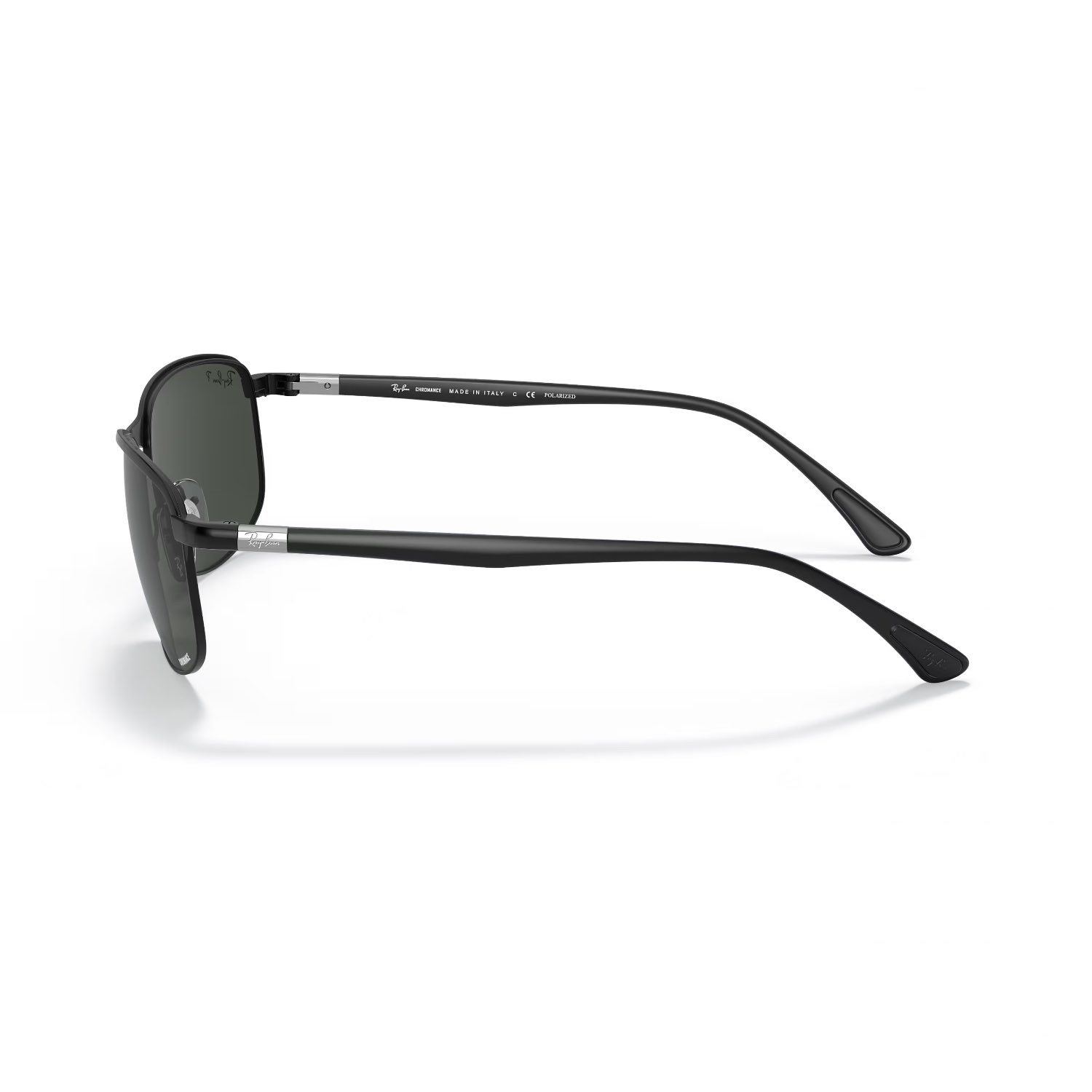 Ray-Ban RB 3671CH 186K8 60 Chromance Unisex Polarize Yastık Siyah Metal Güneş Gözlüğü