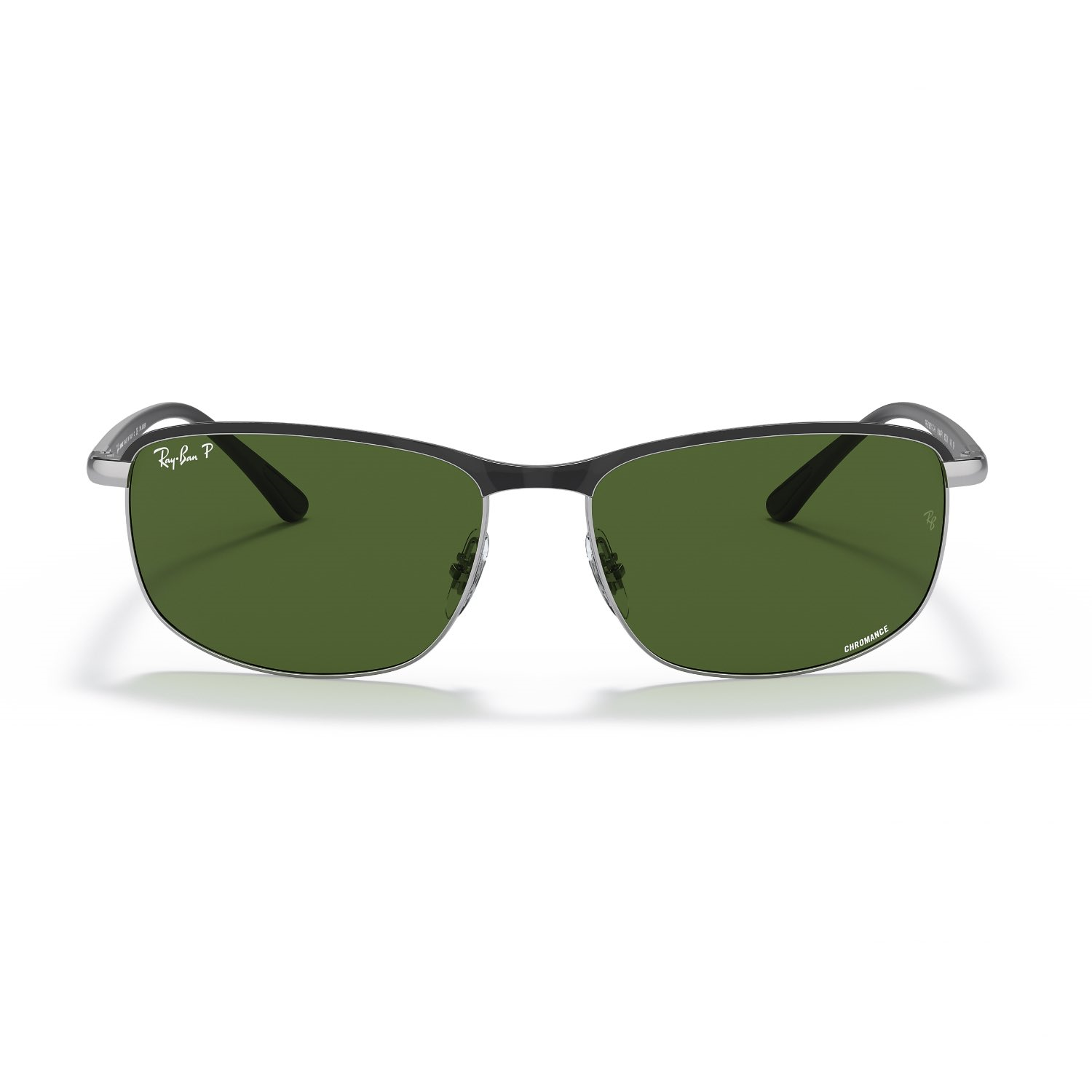 Ray-Ban RB 3671CH 9144P1 60 Chromance Unisex Polarize Yastık Siyah Metal Güneş Gözlüğü