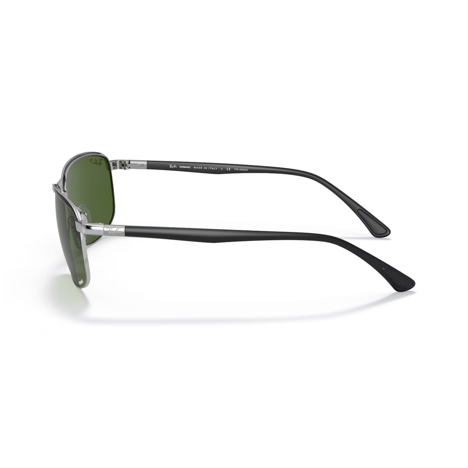 Ray-Ban RB 3671CH 9144P1 60 Chromance Unisex Polarize Yastık Siyah Metal Güneş Gözlüğü