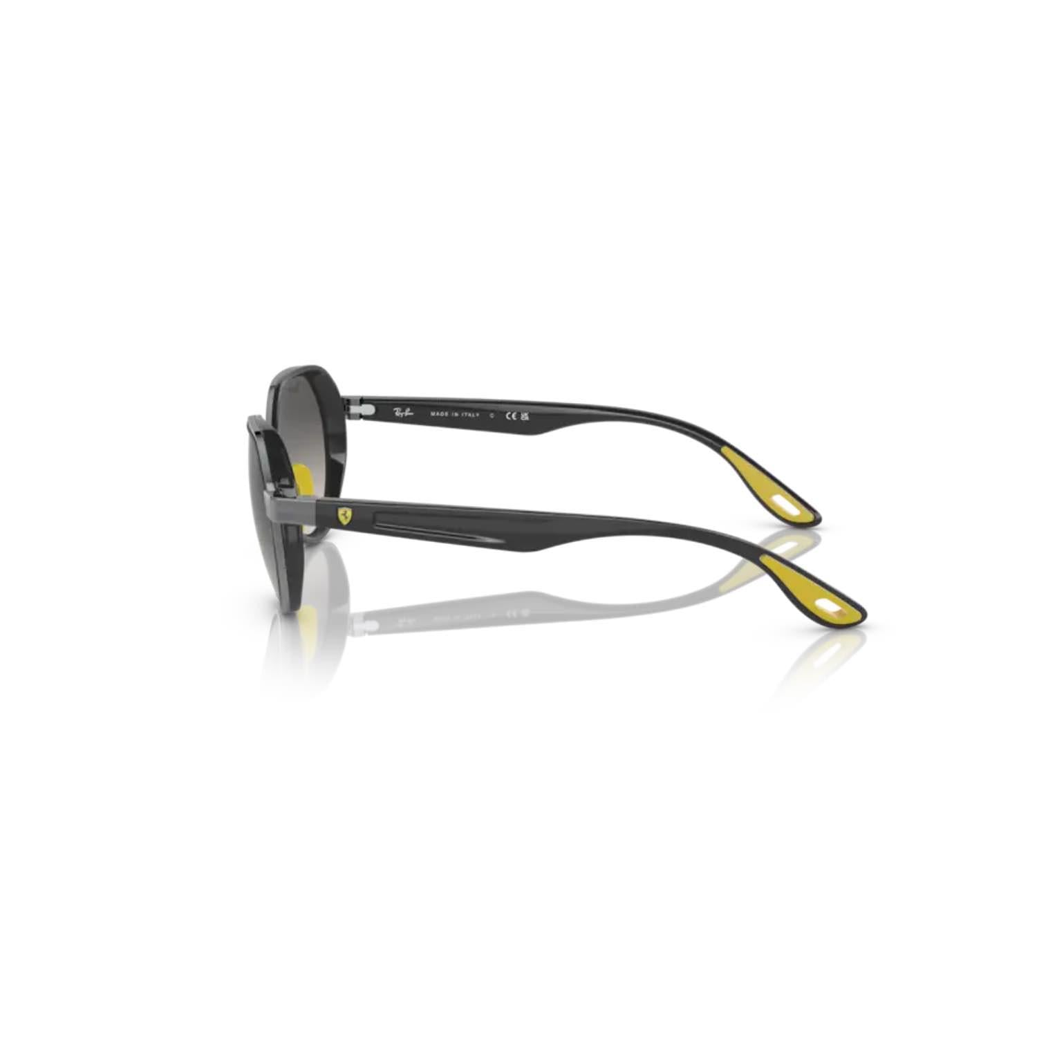 Ray-Ban RB 3703M F03011 51 Scuderia Ferrari Unisex Geometrik Gun Metal Güneş Gözlüğü