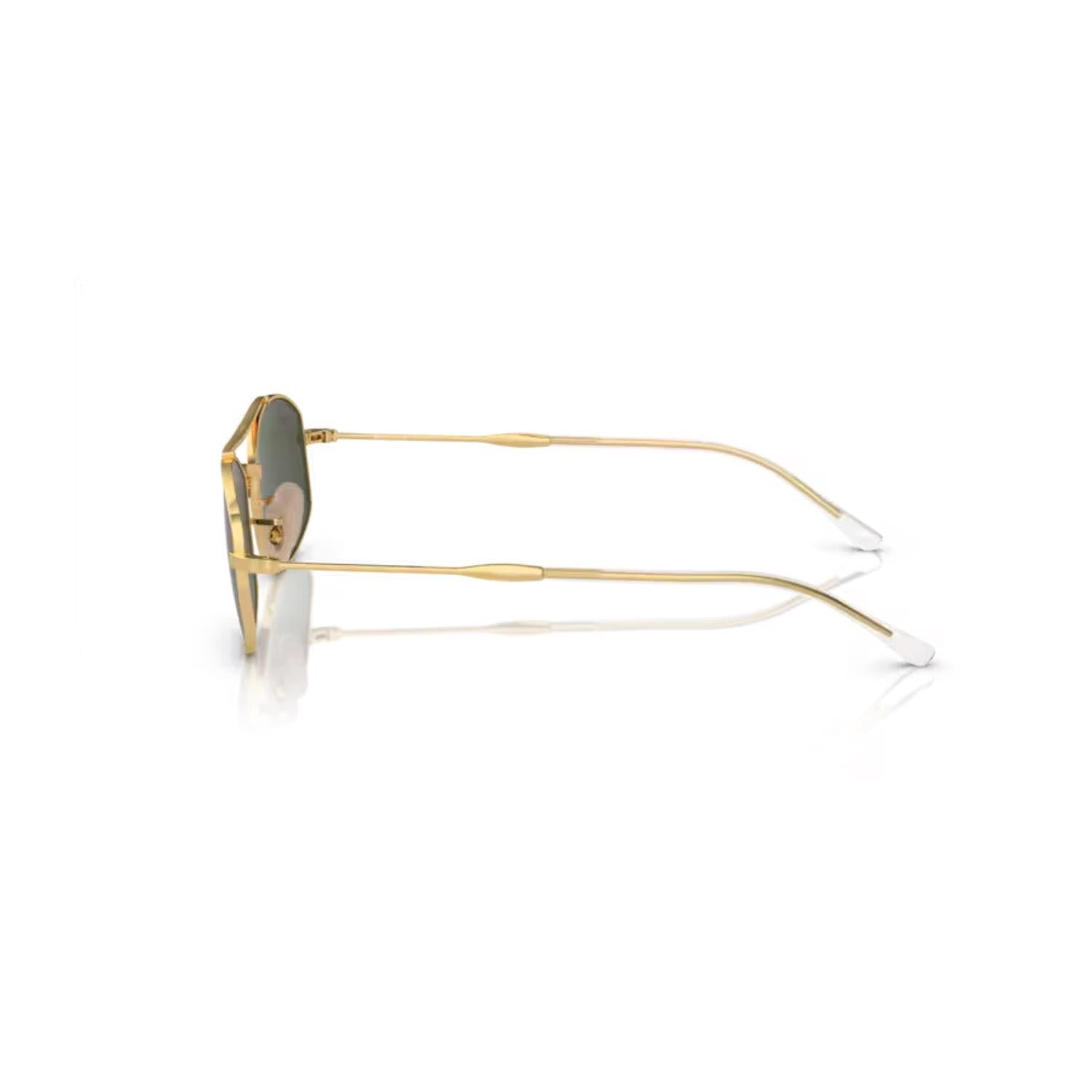 Ray-Ban RB 3719 00131 54 Unisex Oval Gold Metal Güneş Gözlüğü