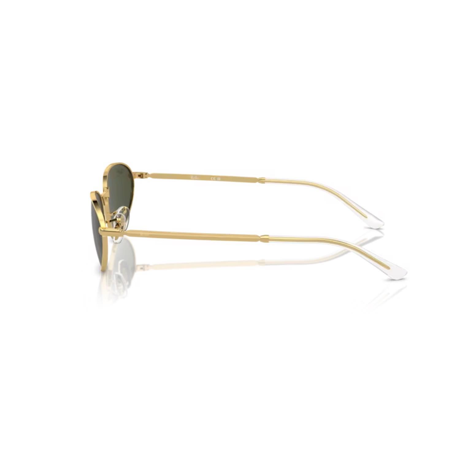 Ray-Ban RB 3734 00131 59 Unisex Geometrik Gold Metal Güneş Gözlüğü