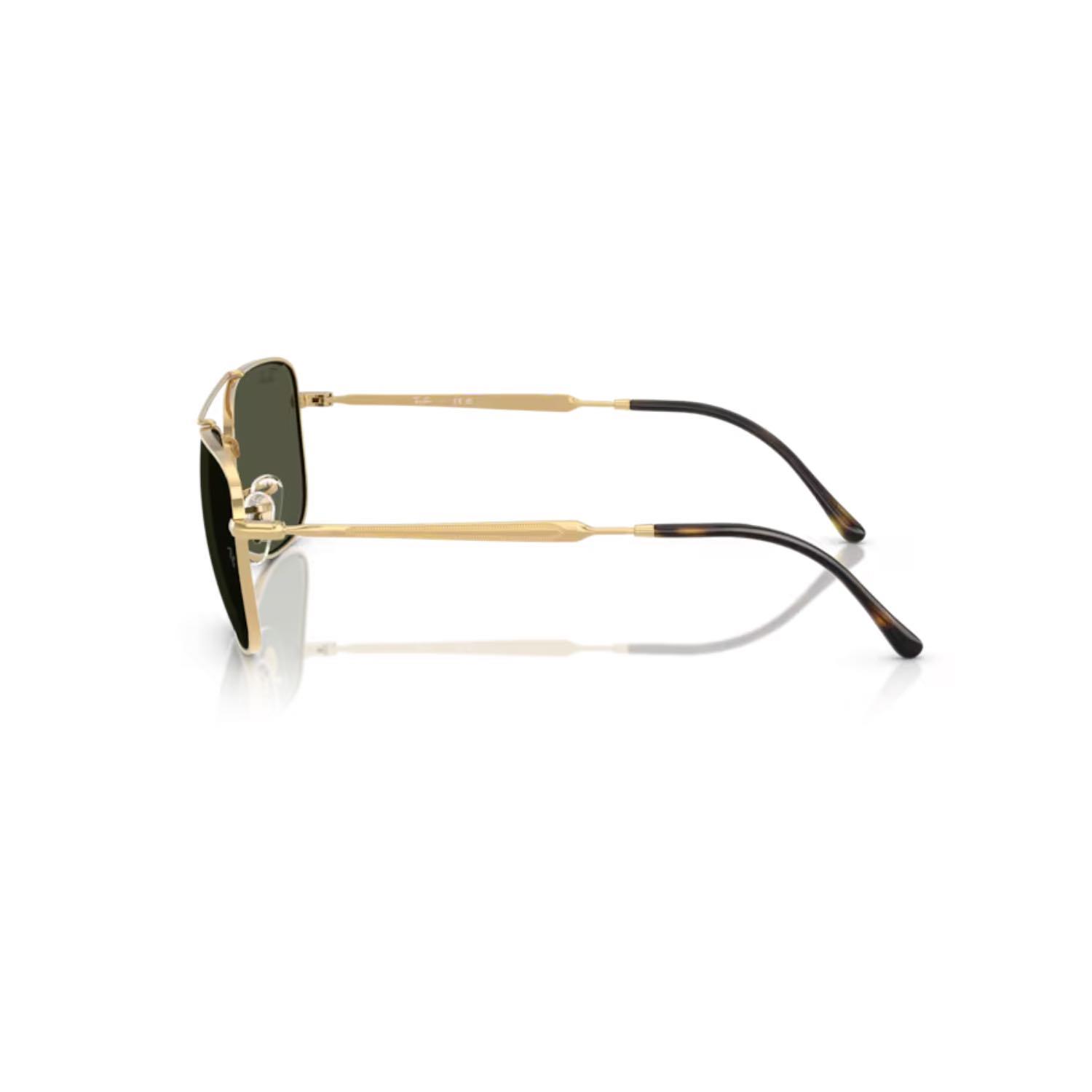Ray-Ban RB 3755 00131 59 Unisex Pilot Gold Metal Güneş Gözlüğü