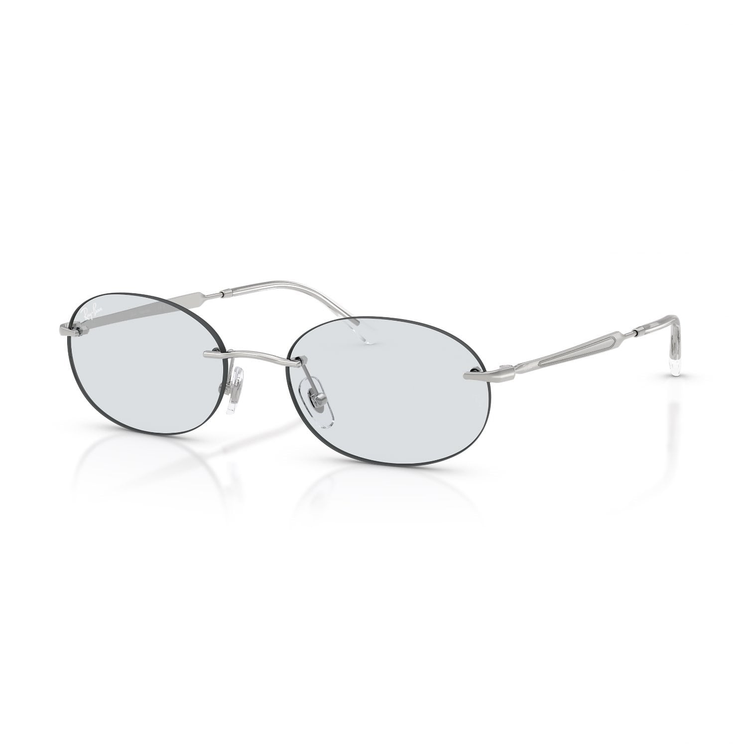 Ray-Ban RB 3767 003MF 54 Transitions ® Color Touch Unisex Oval Gümüş Metal Güneş Gözlüğü