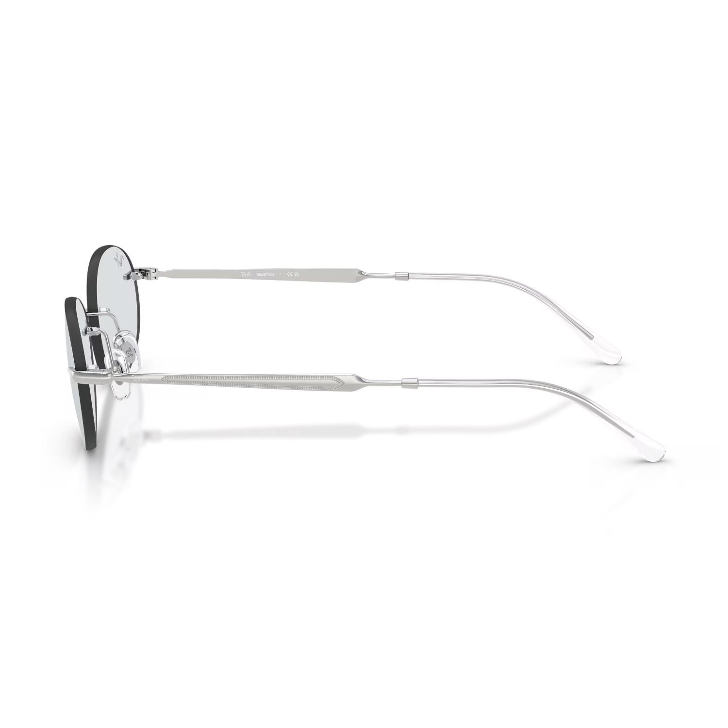 Ray-Ban RB 3767 003MF 54 Transitions ® Color Touch Unisex Oval Gümüş Metal Güneş Gözlüğü